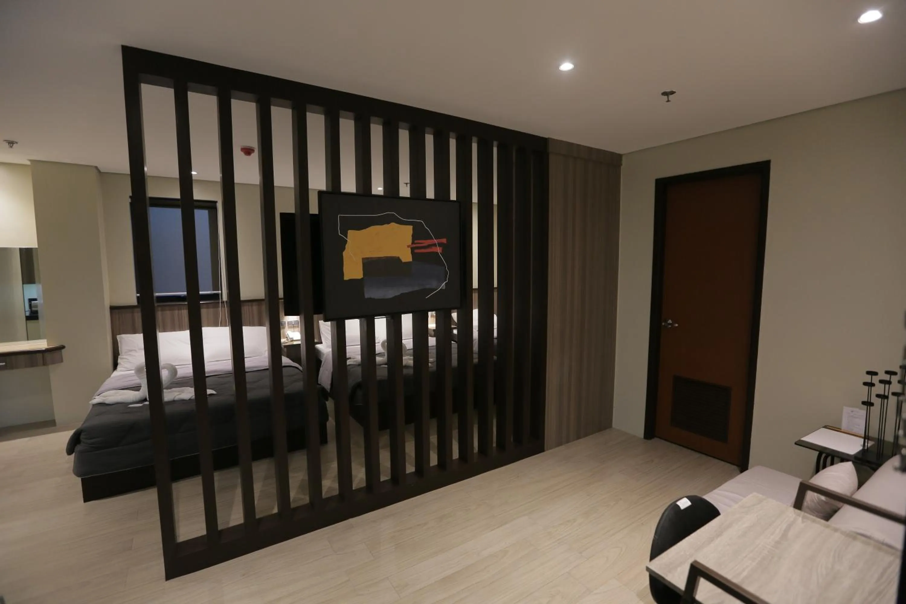 Bed in PILAR MARINA INN