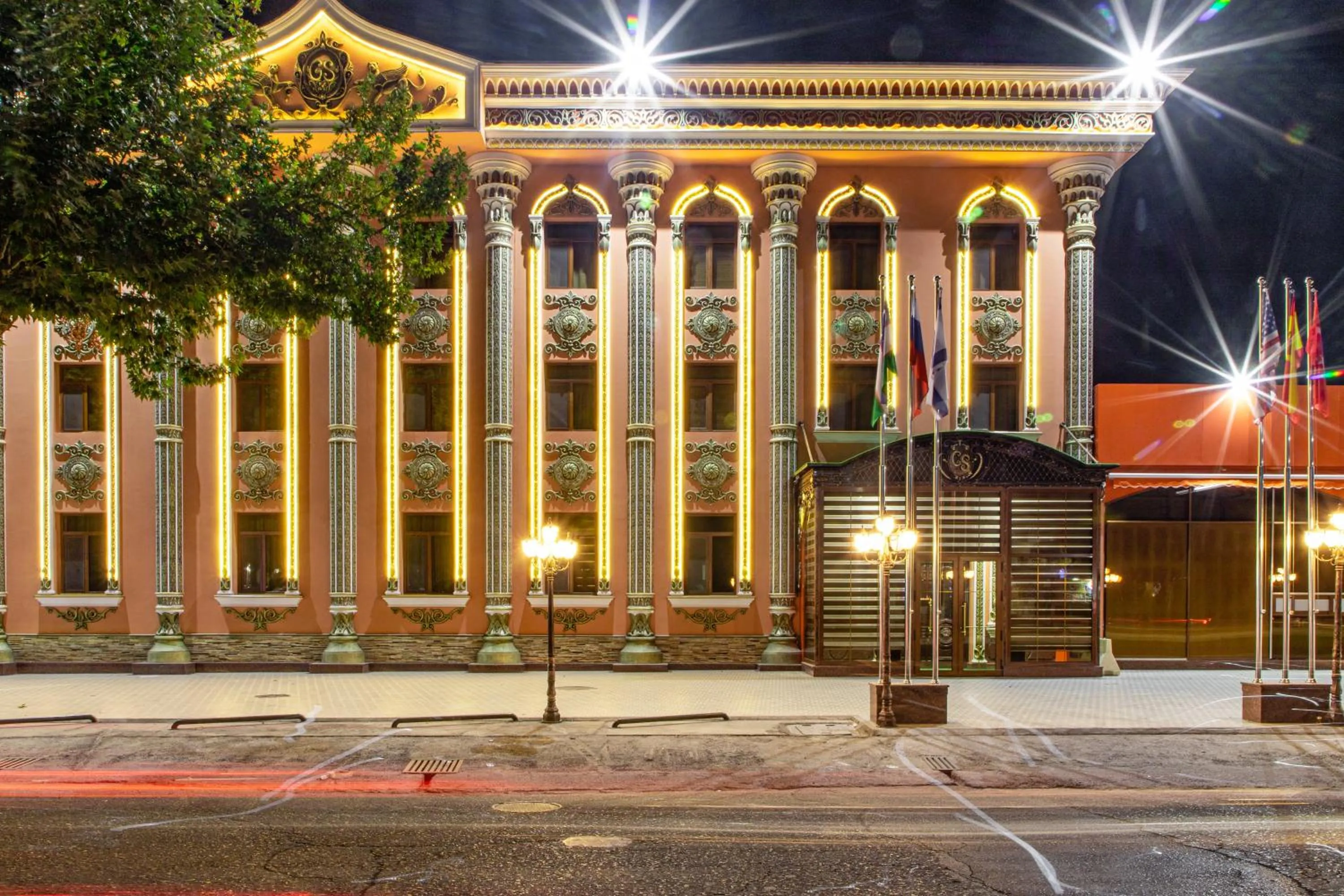 Facade/entrance in Golden Samarkand Hotel