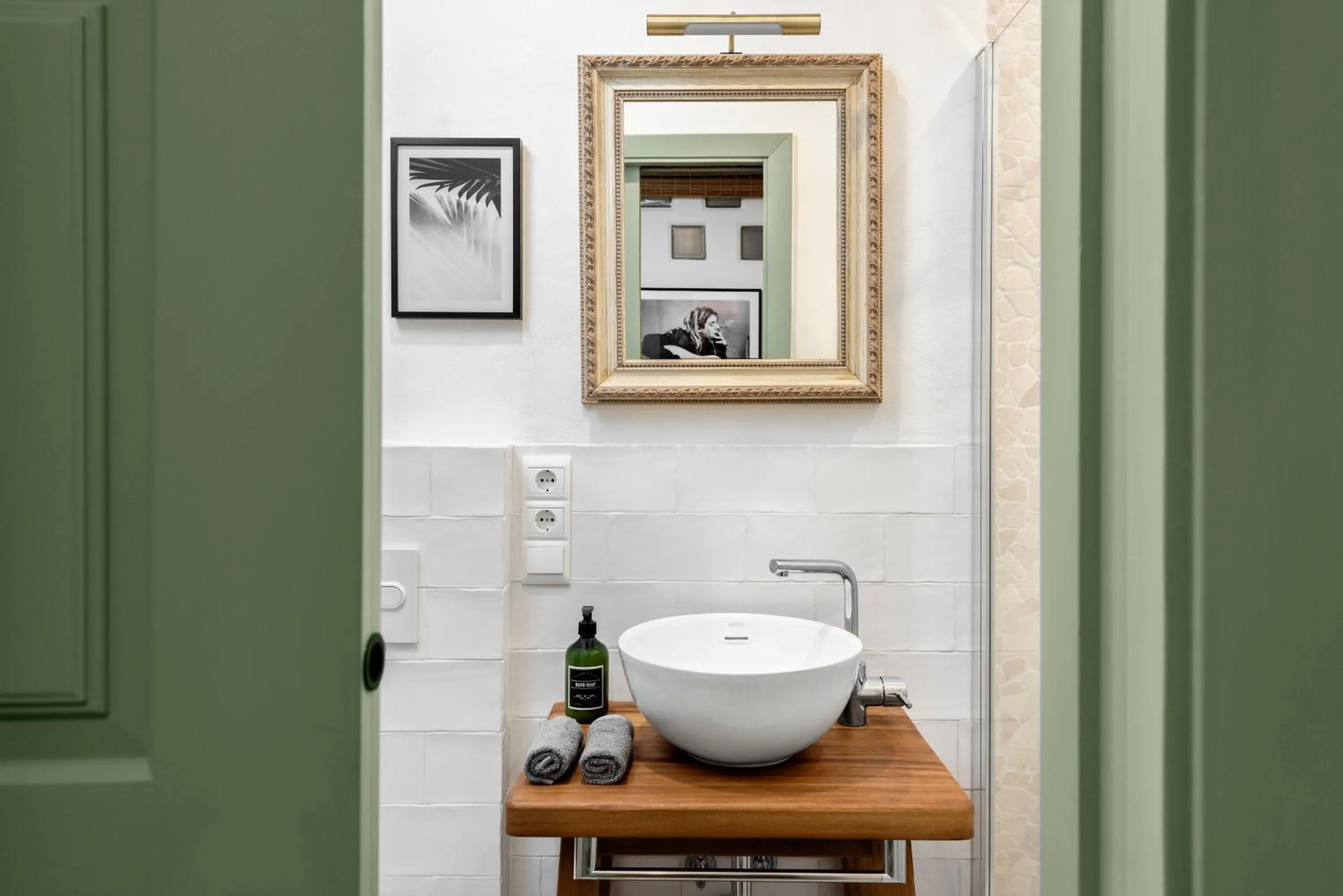 Bathroom in La AMARA Farah - en el casco antiguo de Frigiliana