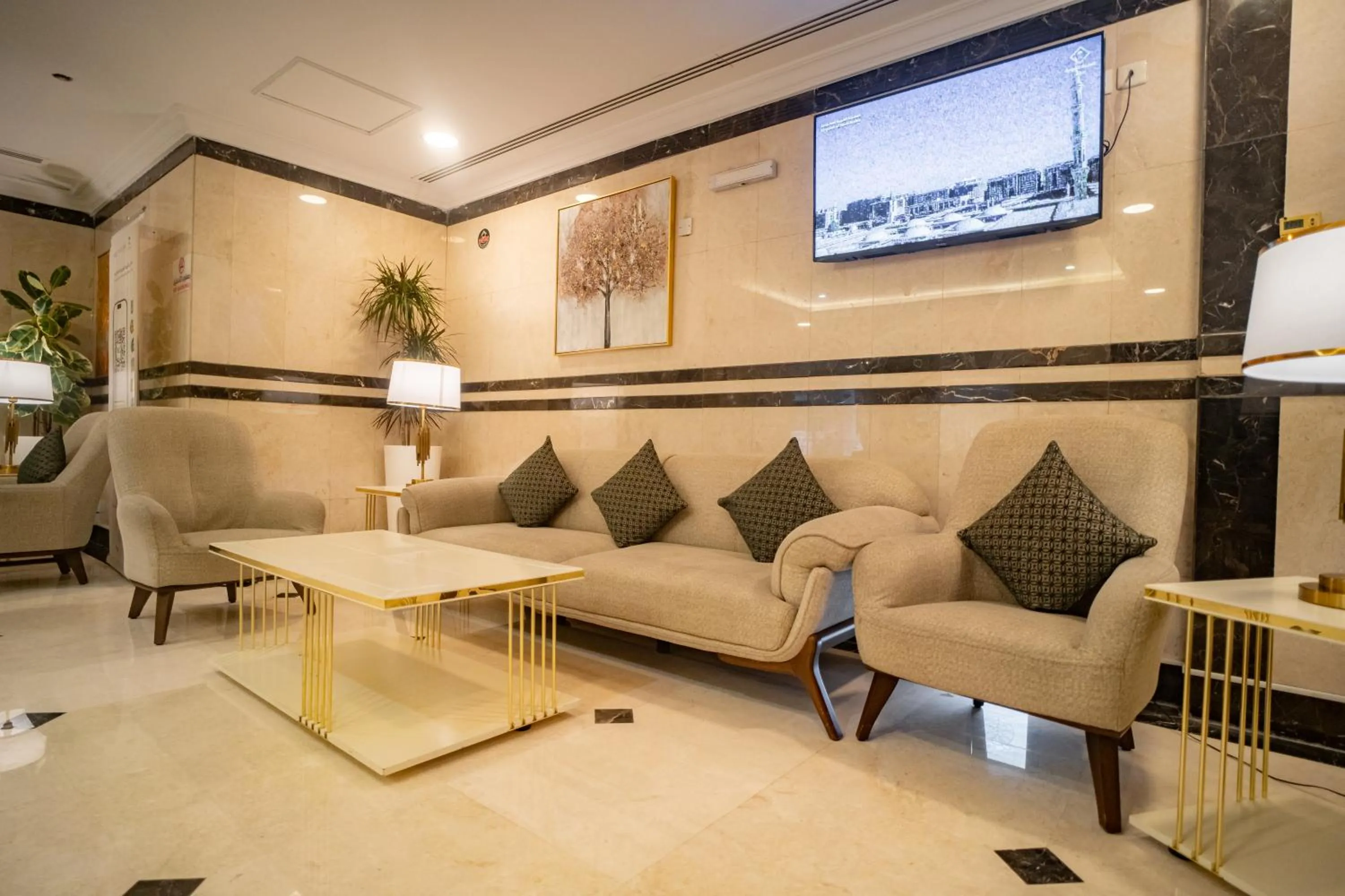 Lobby or reception in Emaar Taiba Hotel