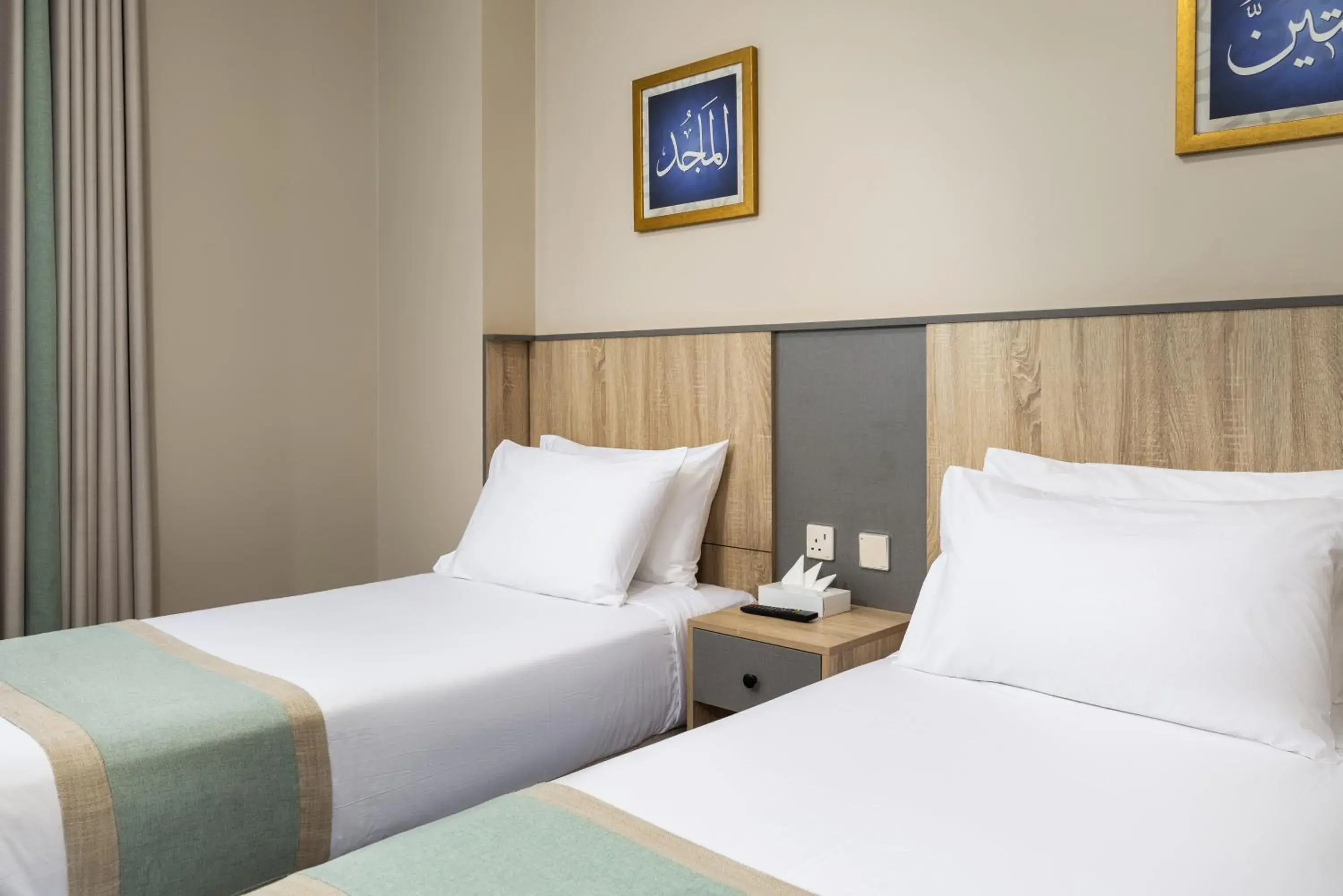 Bed in Emaar Taiba Hotel Bed in Emaar Taiba Hotel