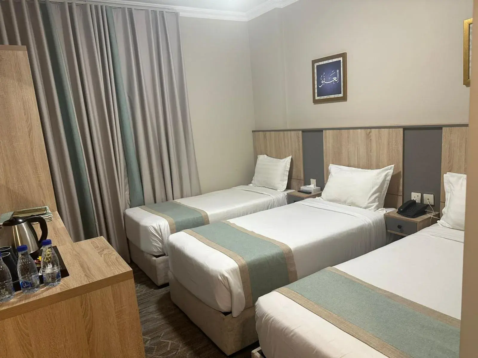 Bed in Emaar Taiba Hotel Bed in Emaar Taiba Hotel