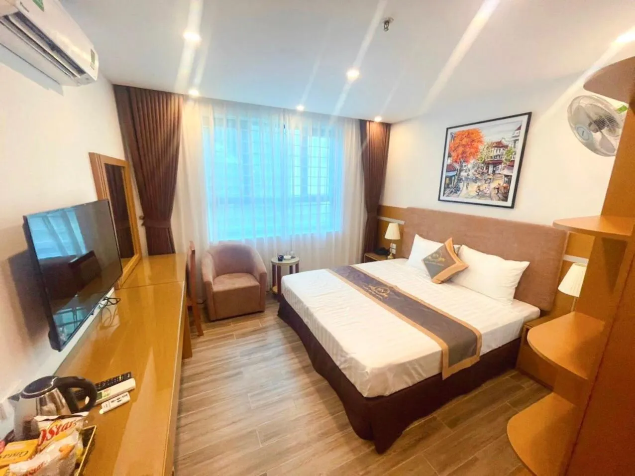 Bed in Khách sạn Thiên Đường - Paradise Hotel