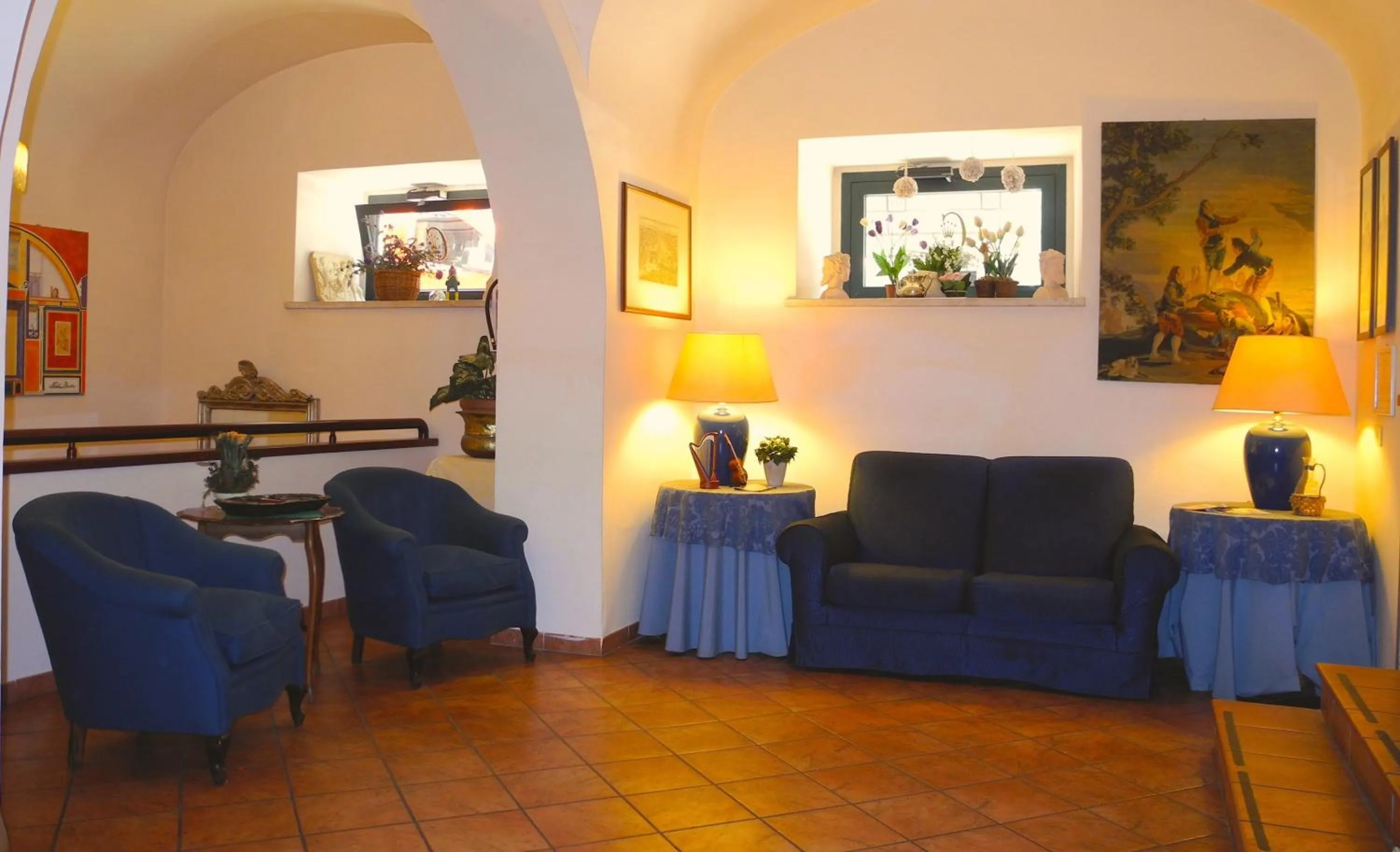 Lobby or reception in Hotel Corona