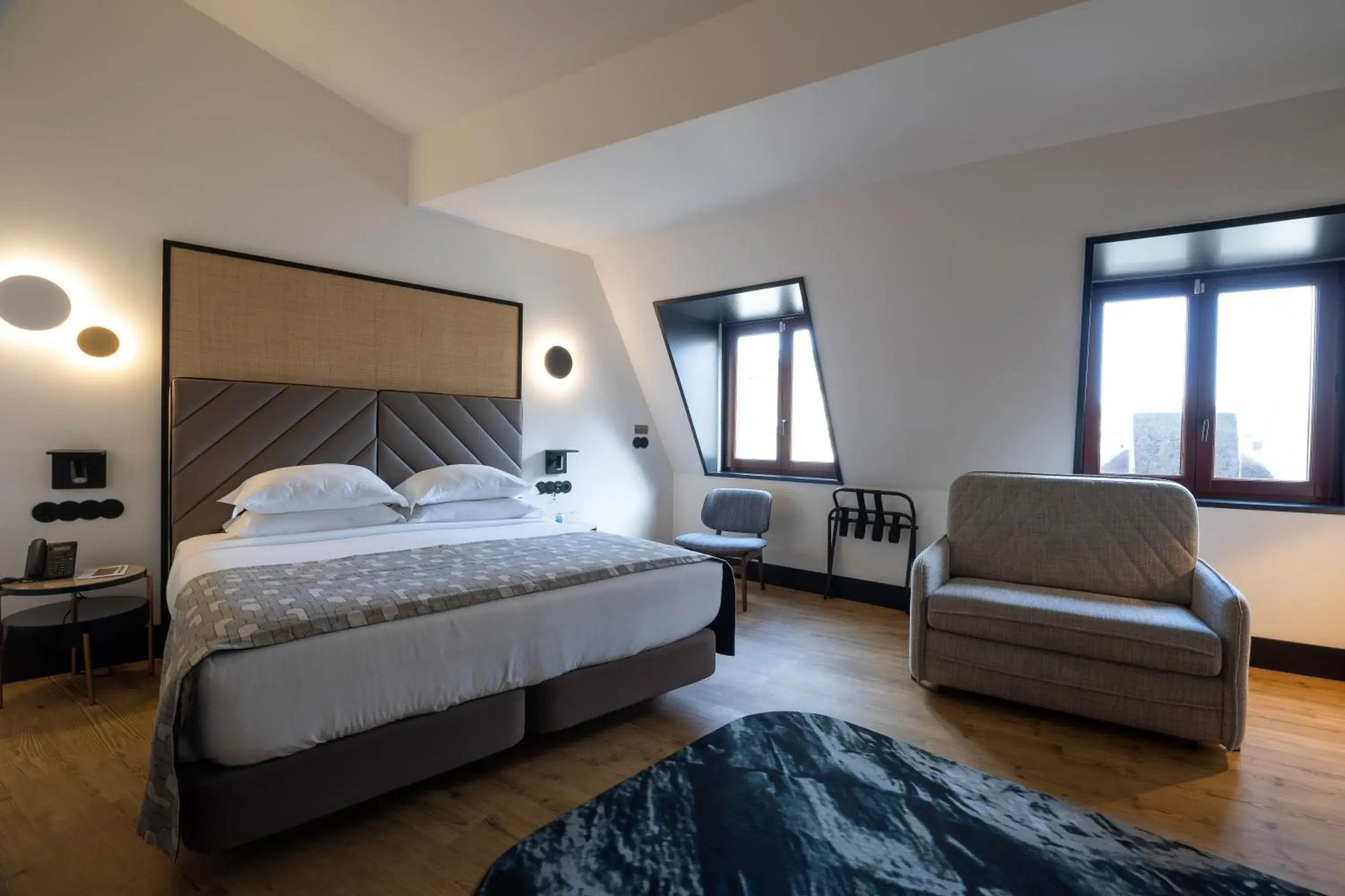 View (from property/room), Bed in Axis Porto Club Aliados View (from property/room), Bed in Axis Porto Club Aliados