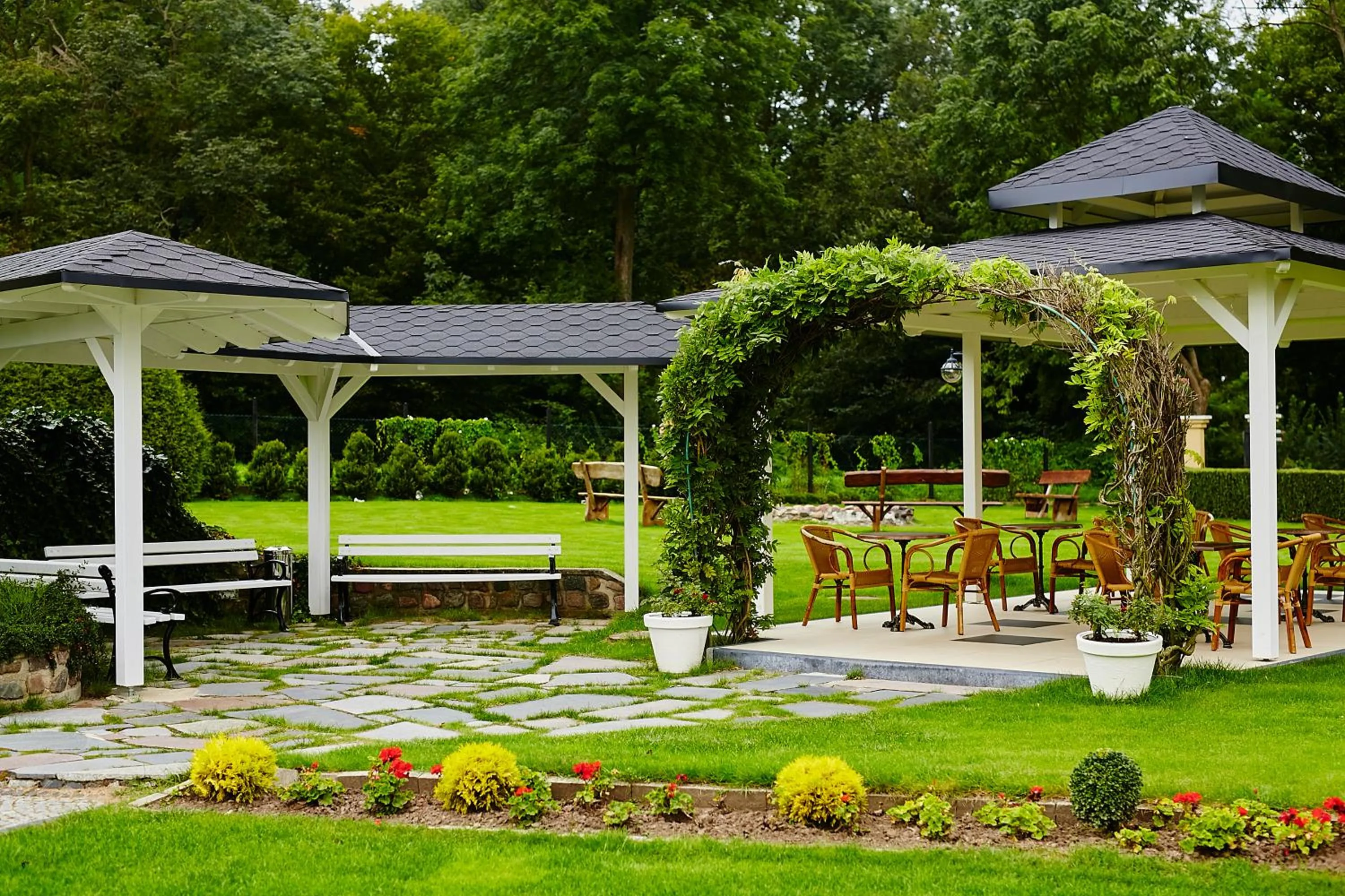 Patio in Dworek Hetmanski