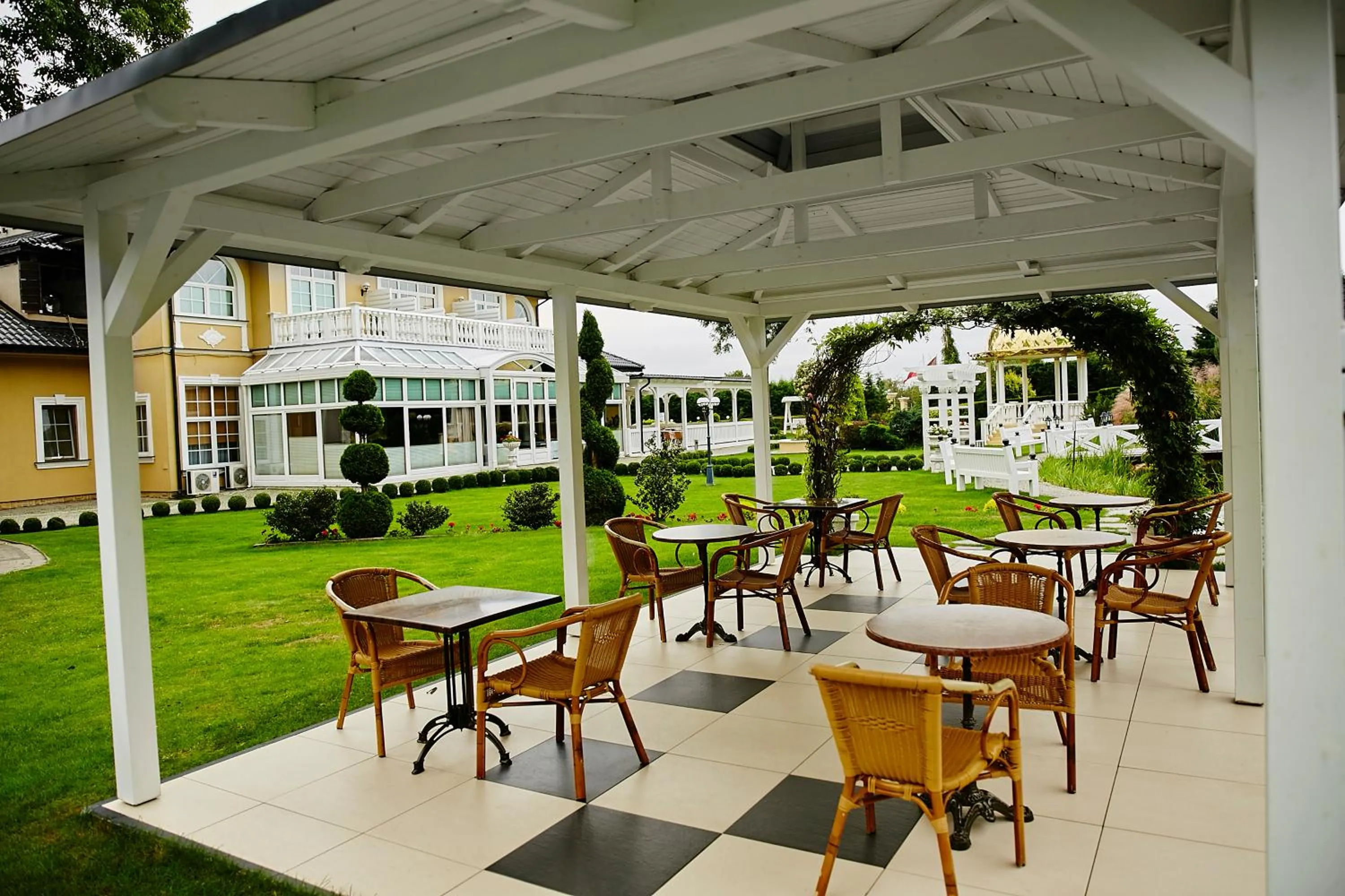 Patio in Dworek Hetmanski