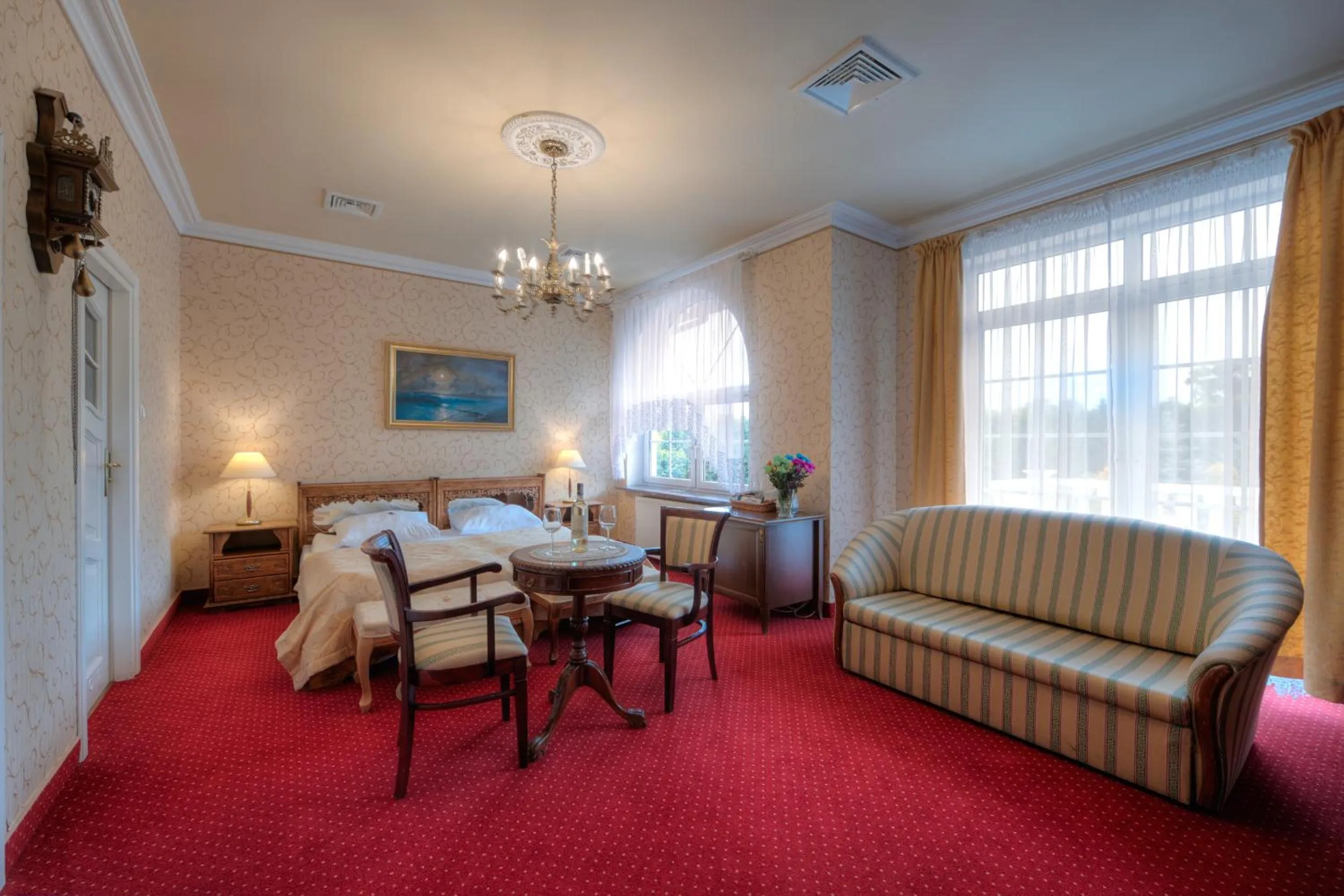 Living room in Dworek Hetmanski