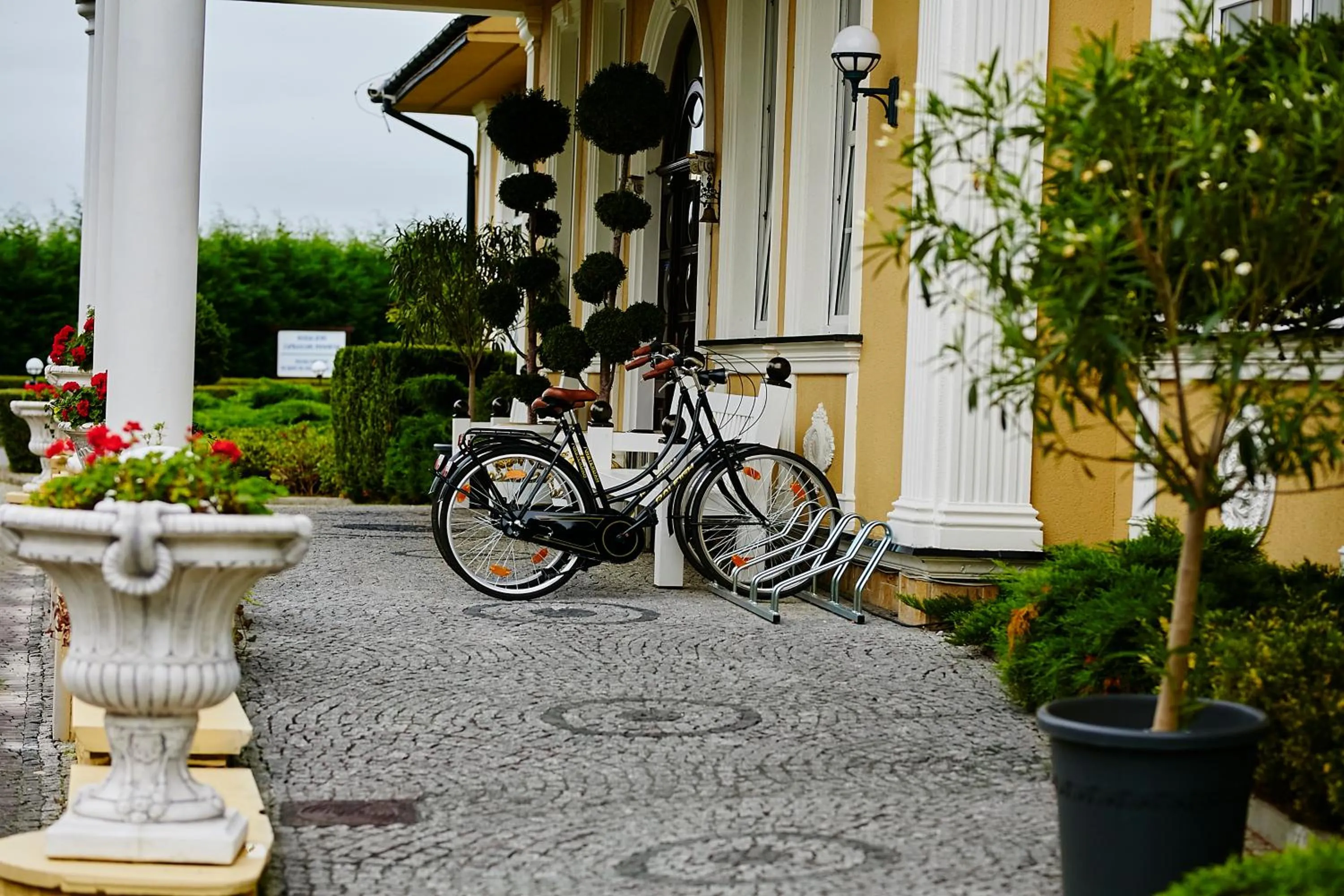 Facade/entrance in Dworek Hetmanski