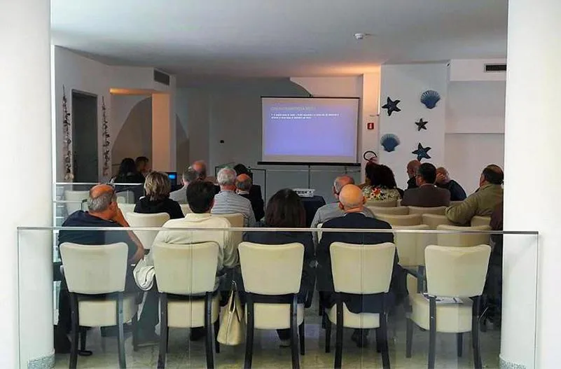 Decorative detail in Hotel Villa Carolina