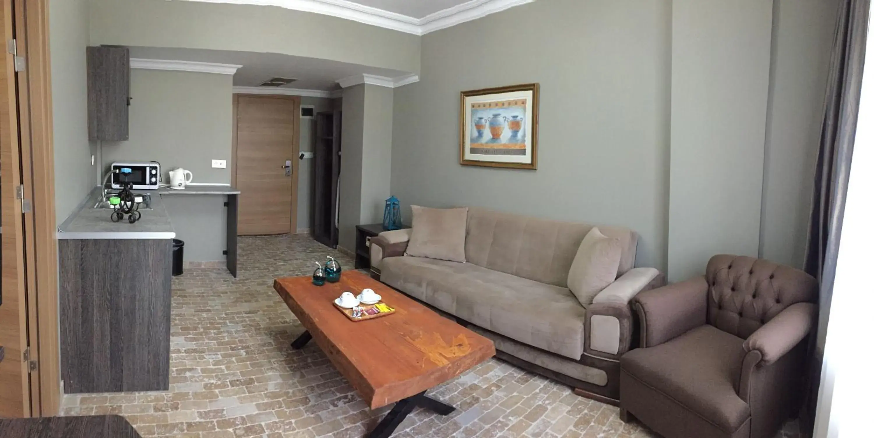 Living room in Grand Park Hotel Corlu City Center Bed and Breakfast Living room in Grand Park Hotel Corlu City Center Bed and Breakfast