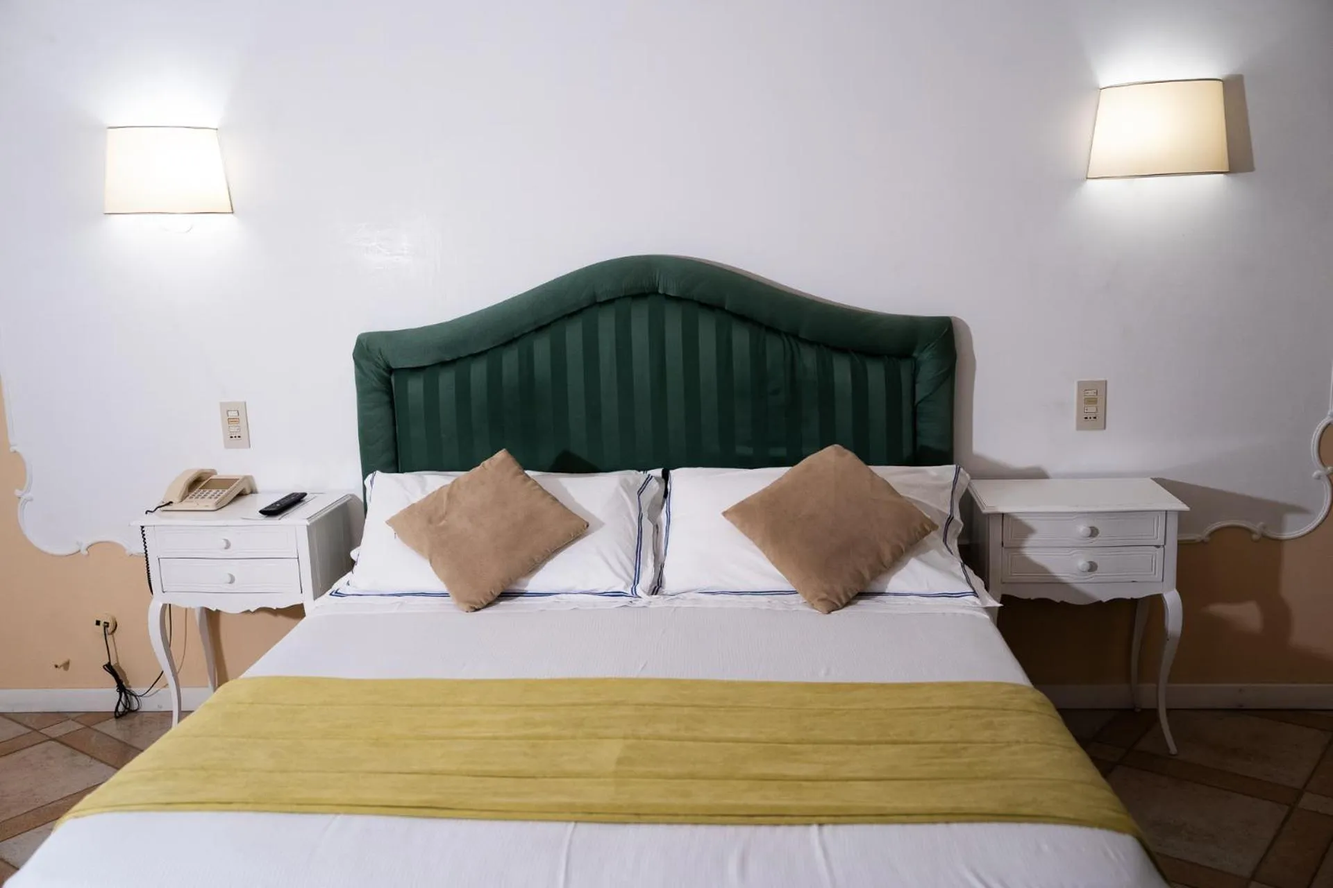 Bedroom, Bed in Hotel Ristorante Maga Circe