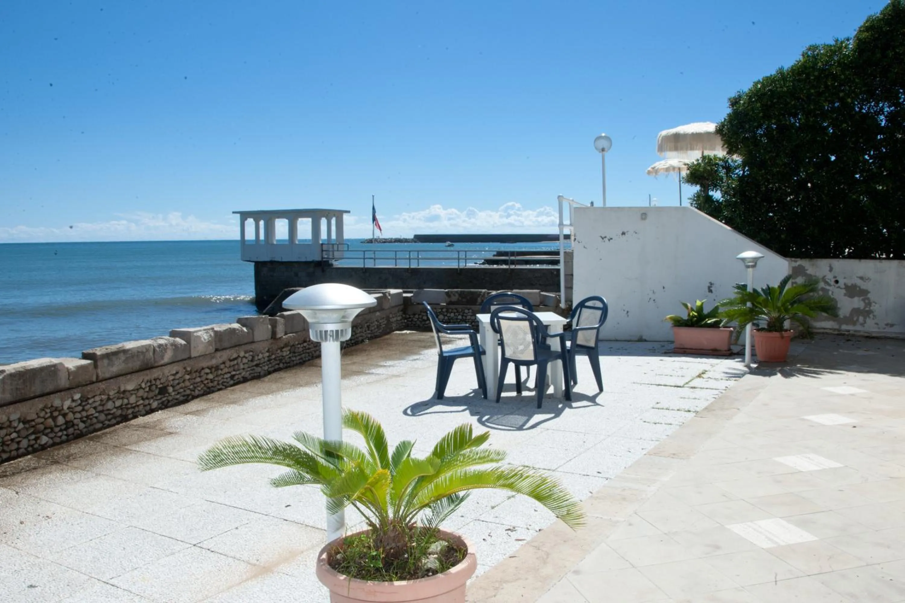 Balcony/Terrace in Hotel Ristorante Maga Circe