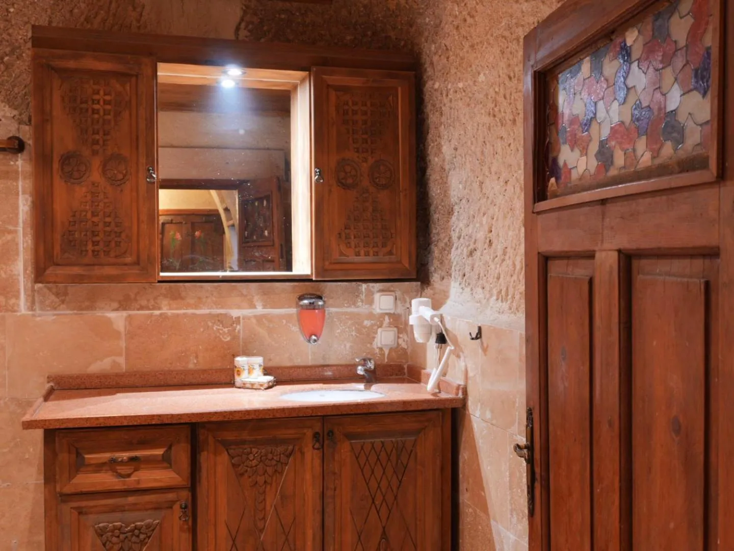 Bathroom in Kismet Cave House