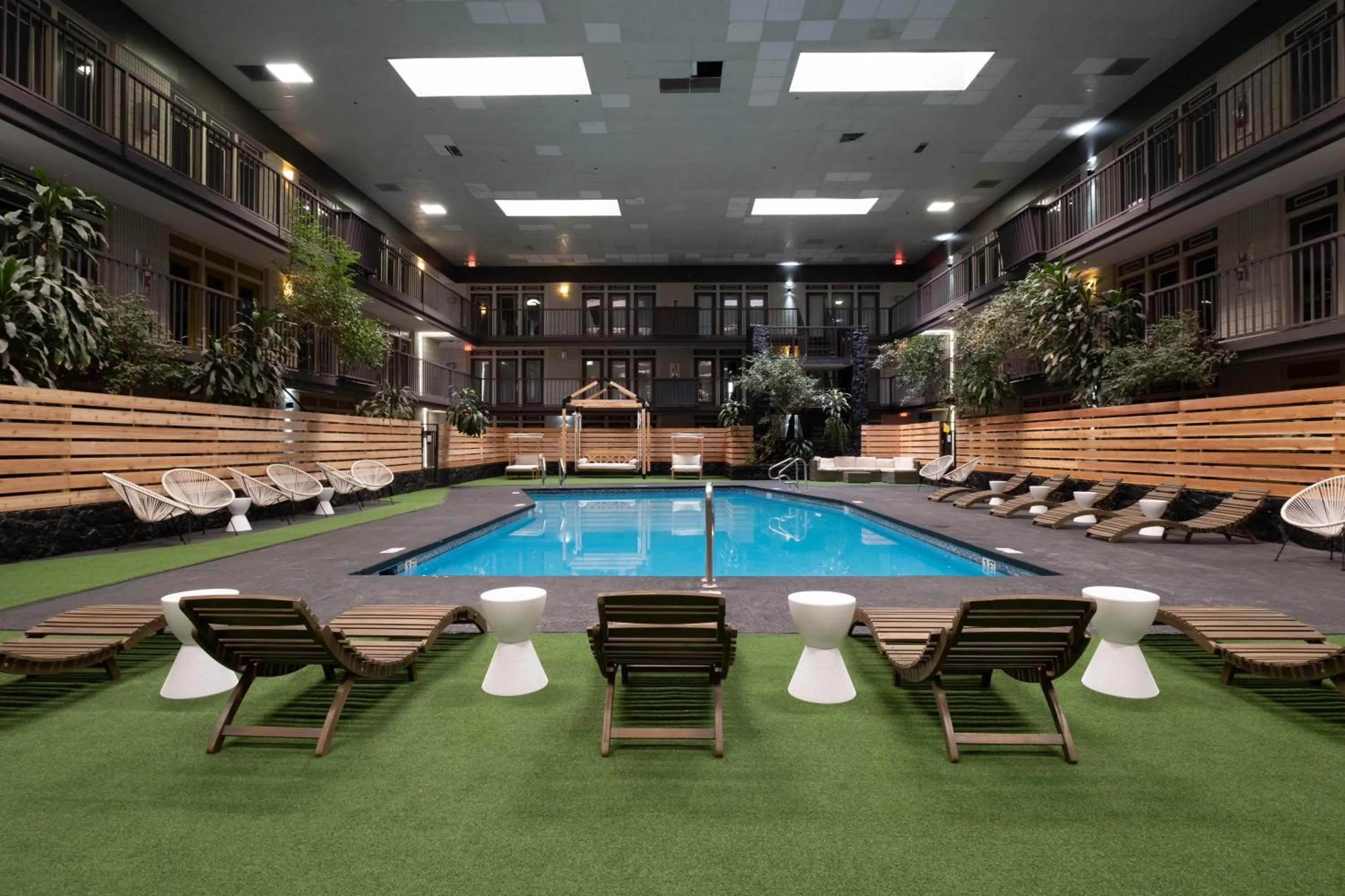 Pool view in The Westerner - Extended Stay