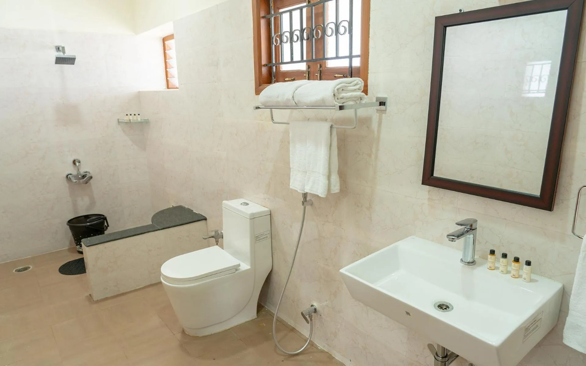 Shower in The Inglewood Bungalow