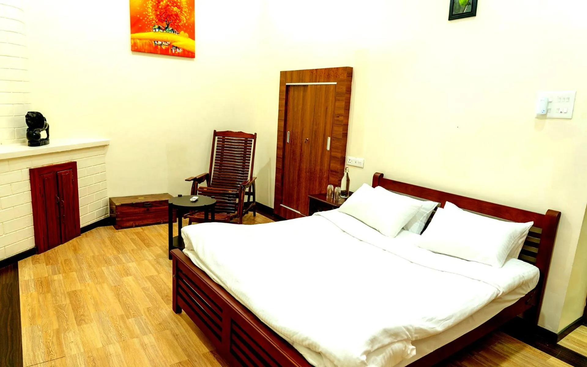 Bedroom in The Inglewood Bungalow