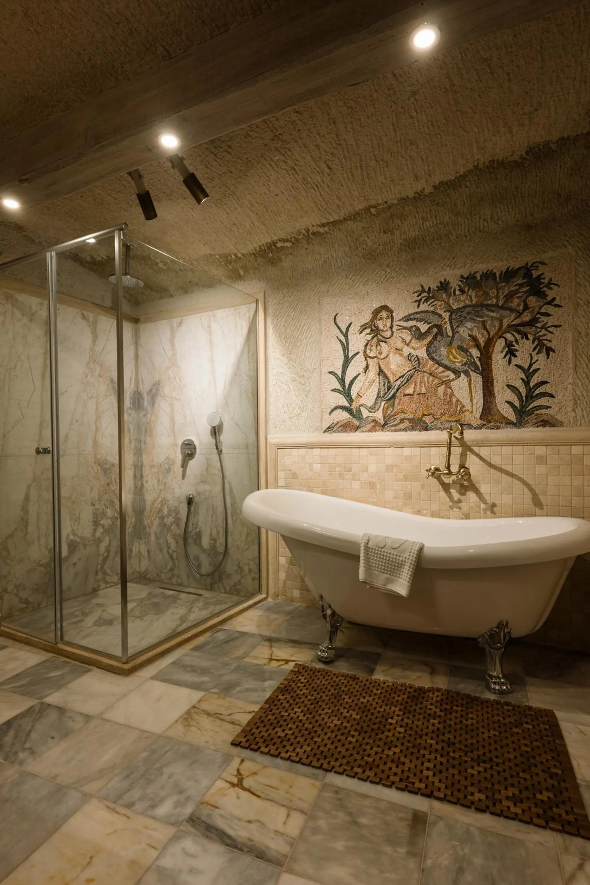 Shower in Cappadocia Cave Suites Adult Only