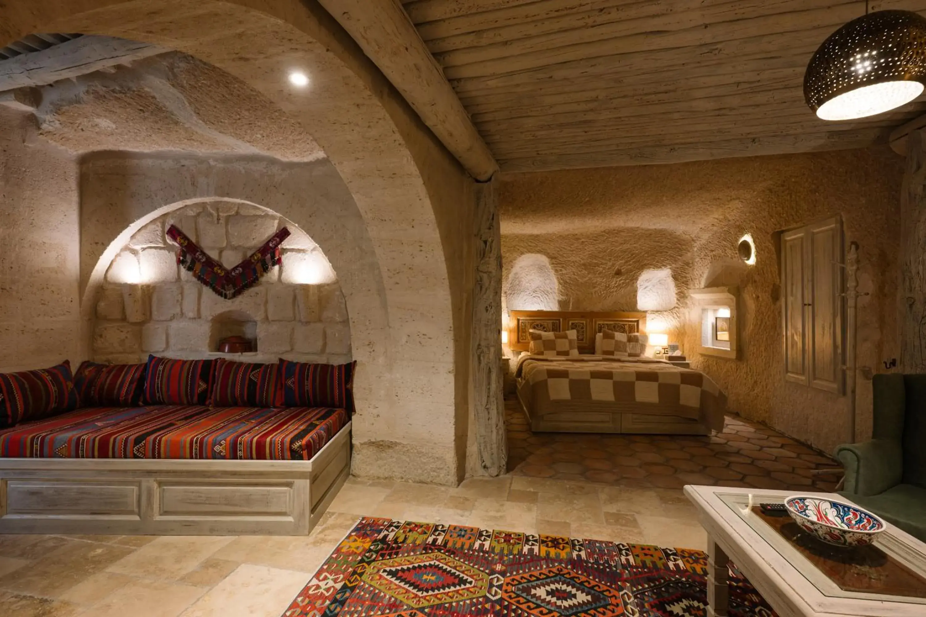 Bed in Cappadocia Cave Suites Adult Only Bed in Cappadocia Cave Suites Adult Only