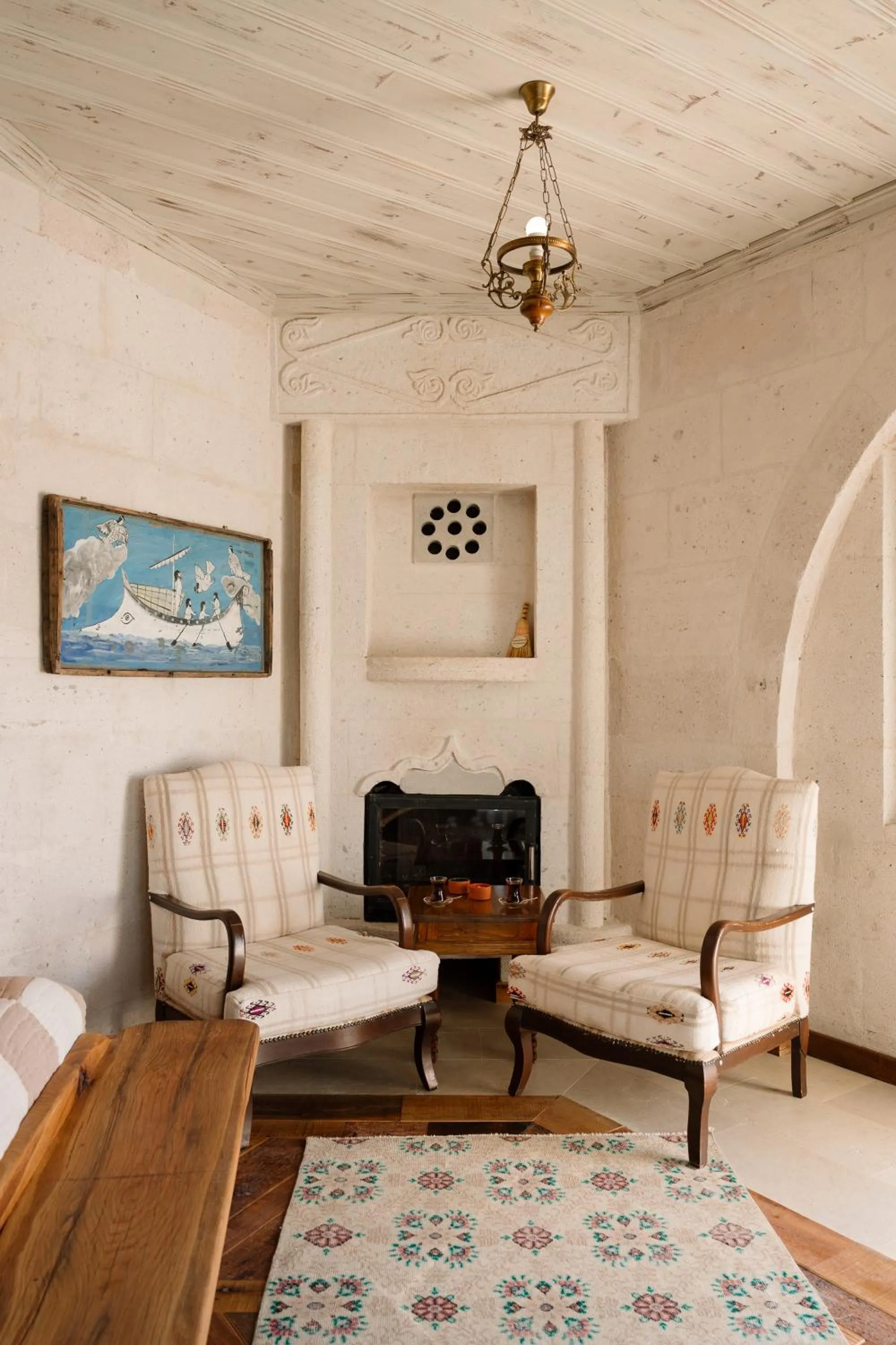 Seating area in Cappadocia Cave Suites Adult Only