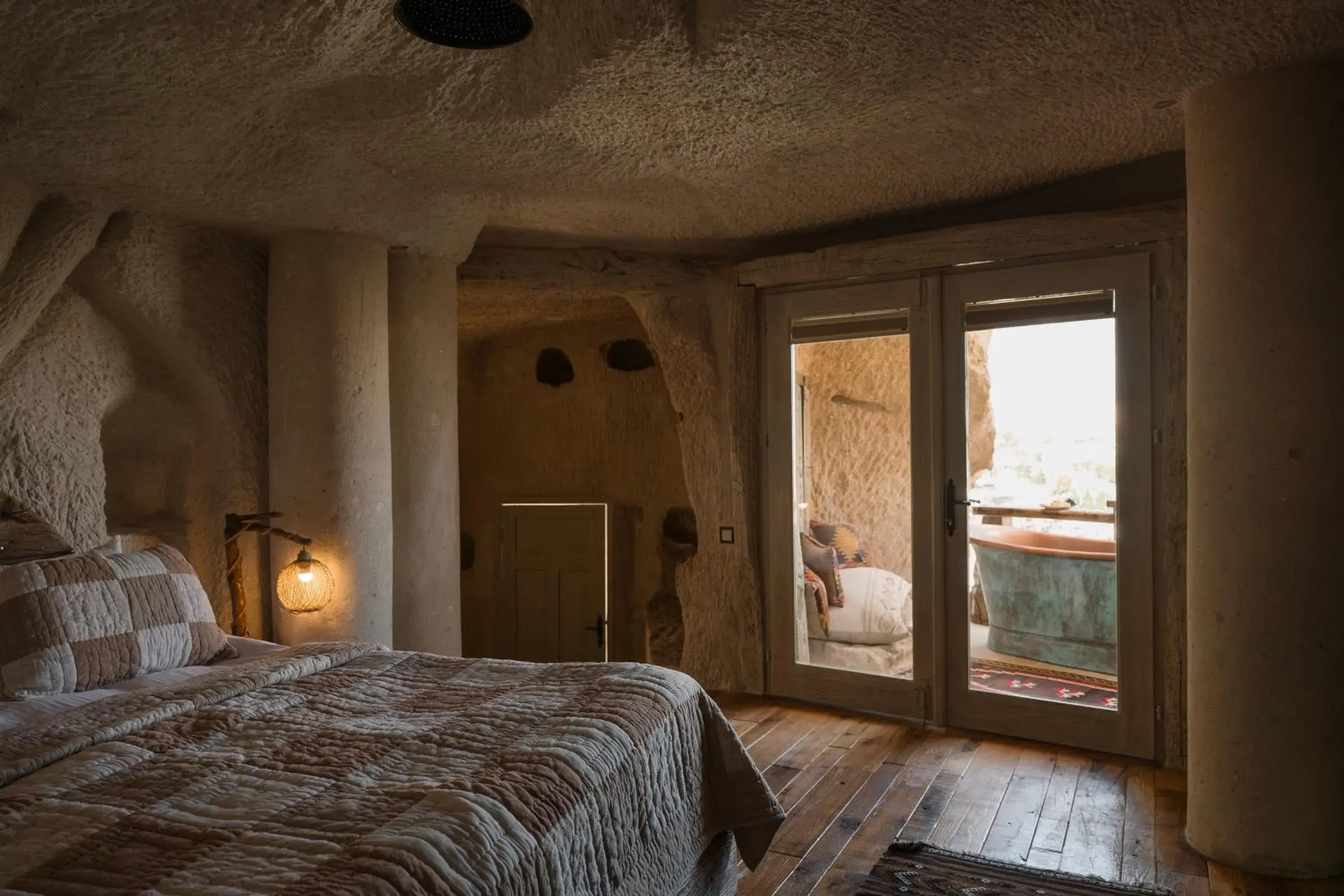 View (from property/room), Bed in Cappadocia Cave Suites Adult Only View (from property/room), Bed in Cappadocia Cave Suites Adult Only