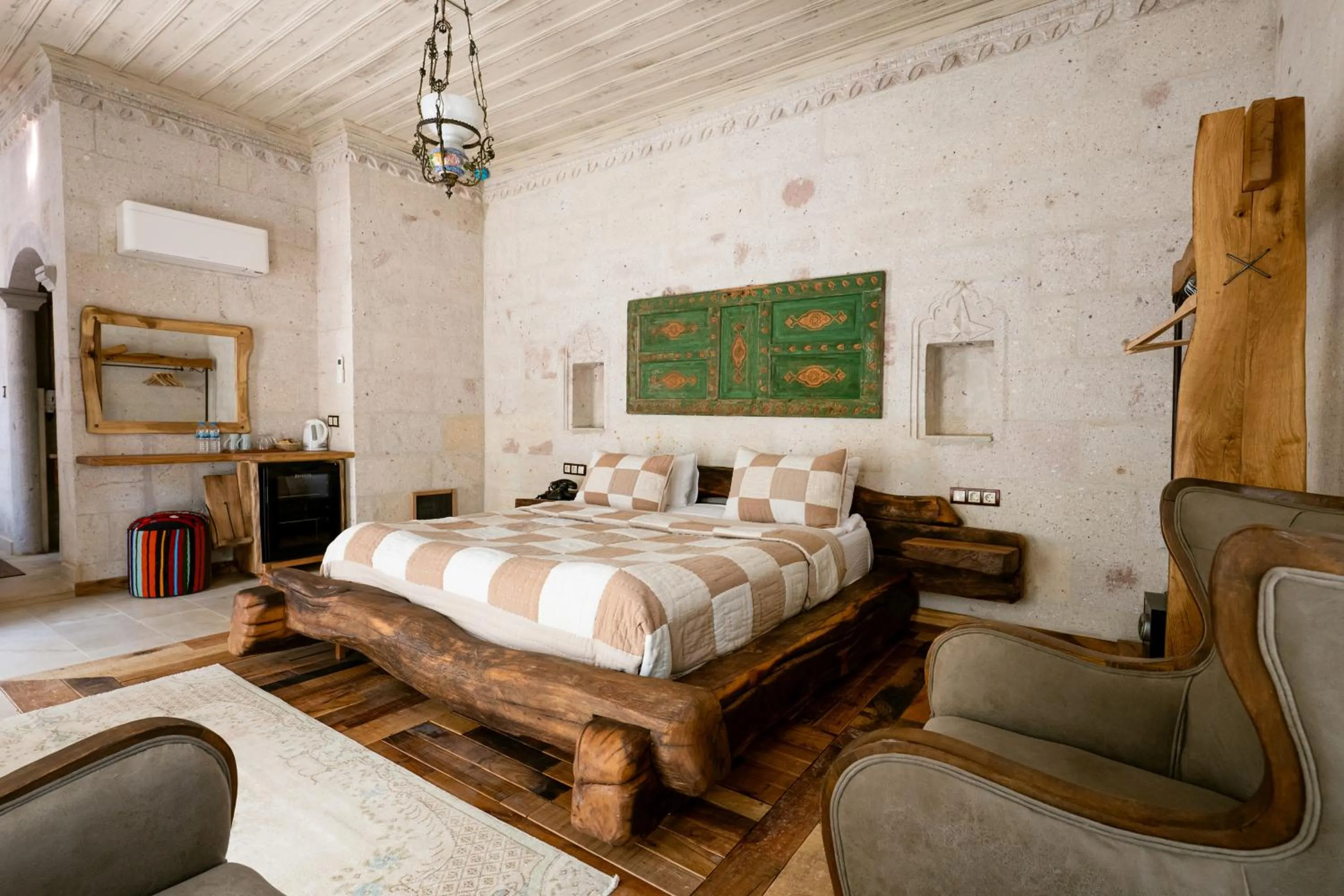 Bed in Cappadocia Cave Suites Adult Only
