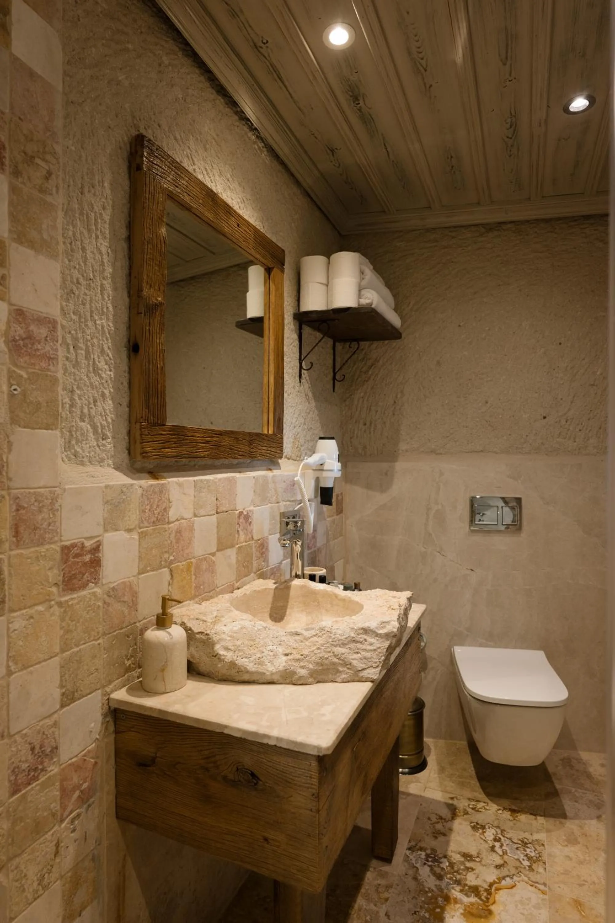 Toilet in Cappadocia Cave Suites Adult Only