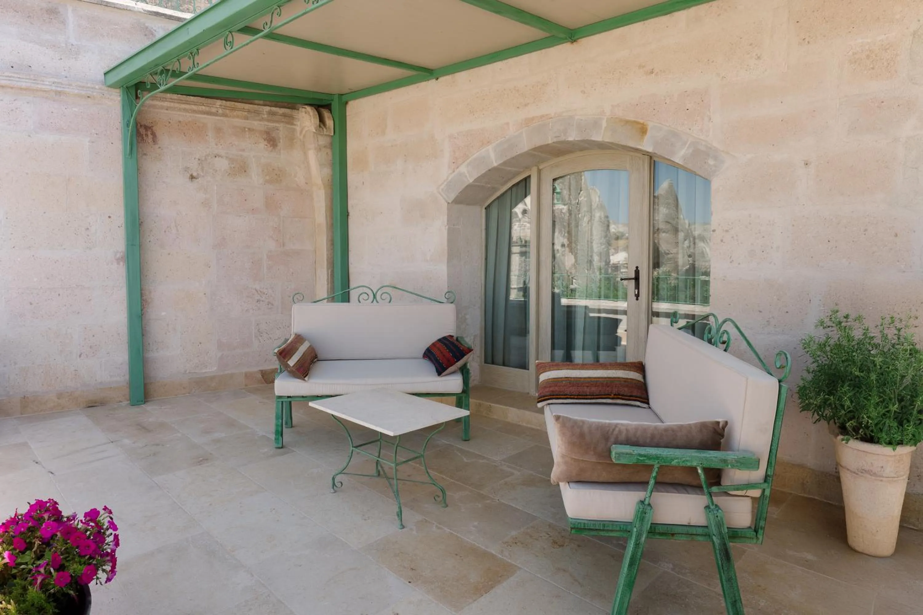 Balcony/Terrace in Cappadocia Cave Suites Adult Only