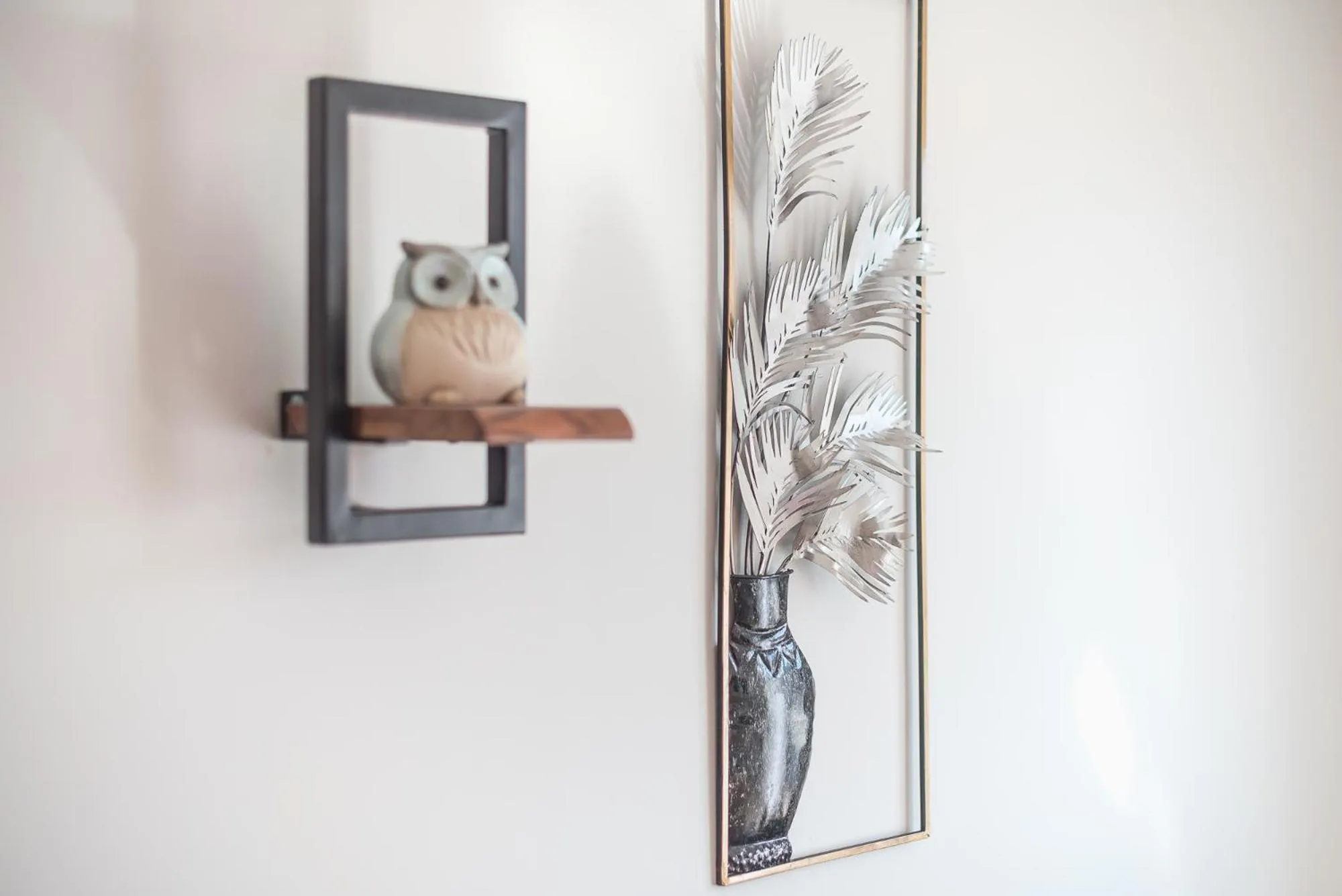 Living room in Elegant Home with Balcony by CloudKeys