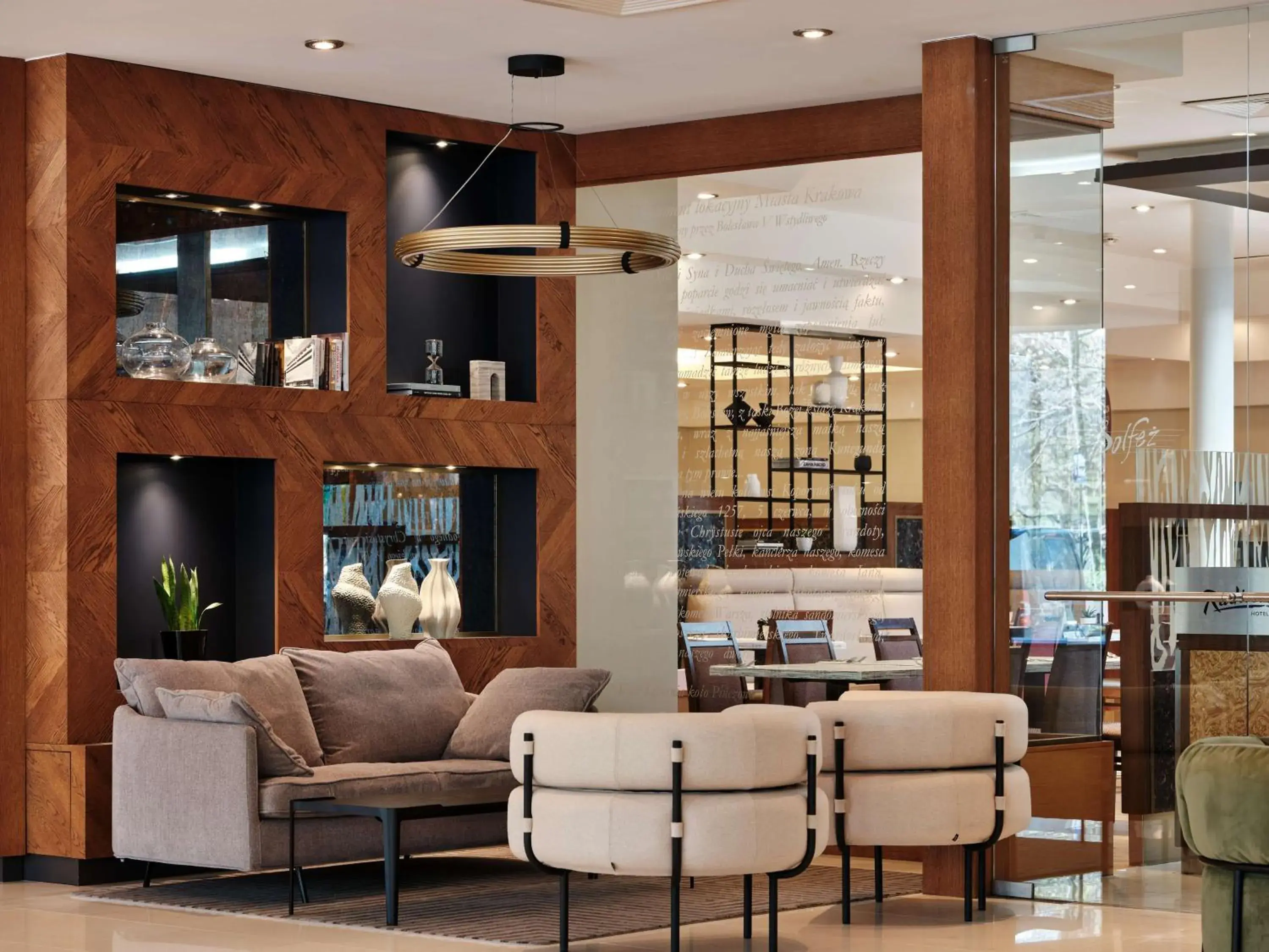 Lobby or reception in Radisson Blu Hotel Krakow Lobby or reception in Radisson Blu Hotel Krakow