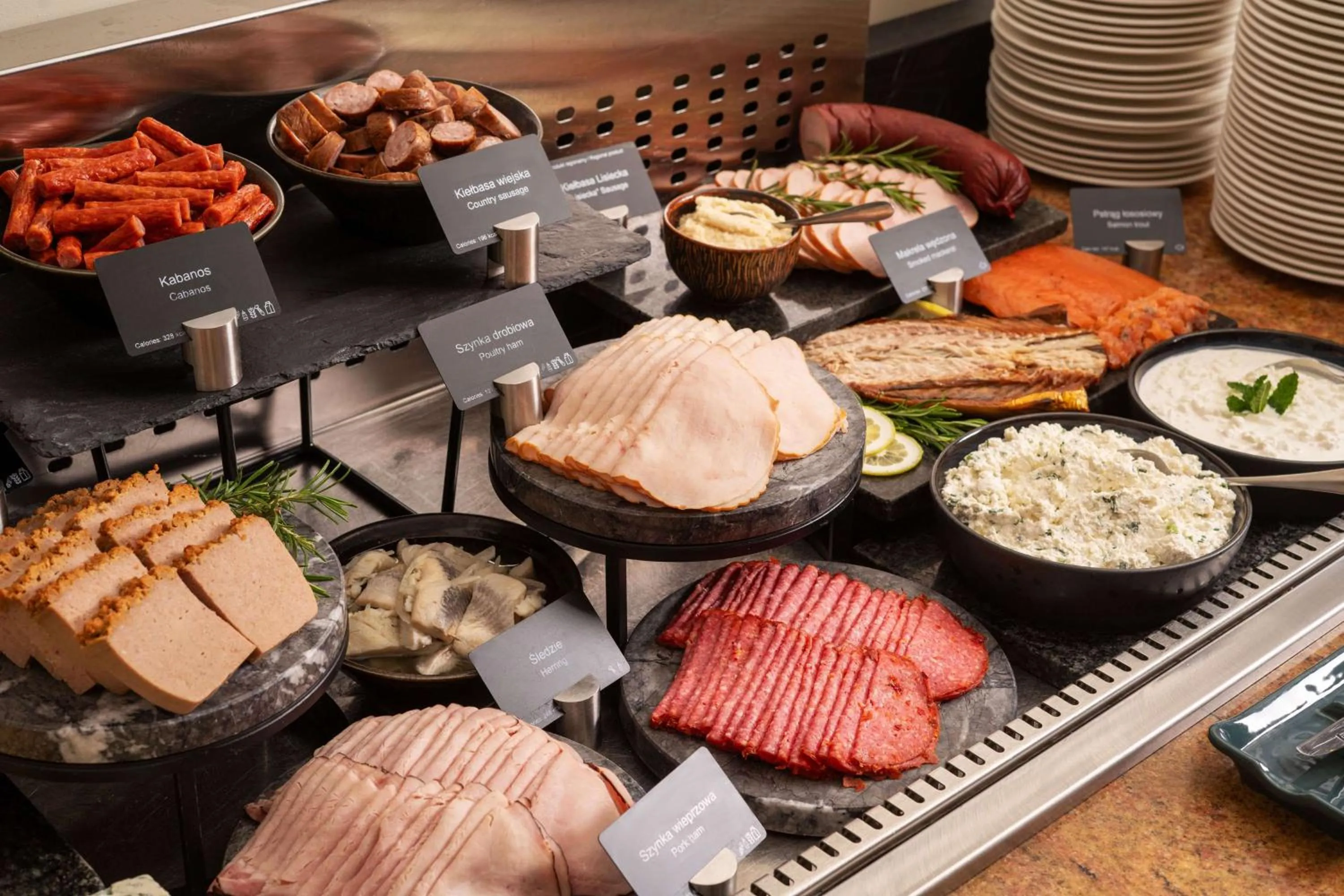 Breakfast in Radisson Blu Hotel Krakow