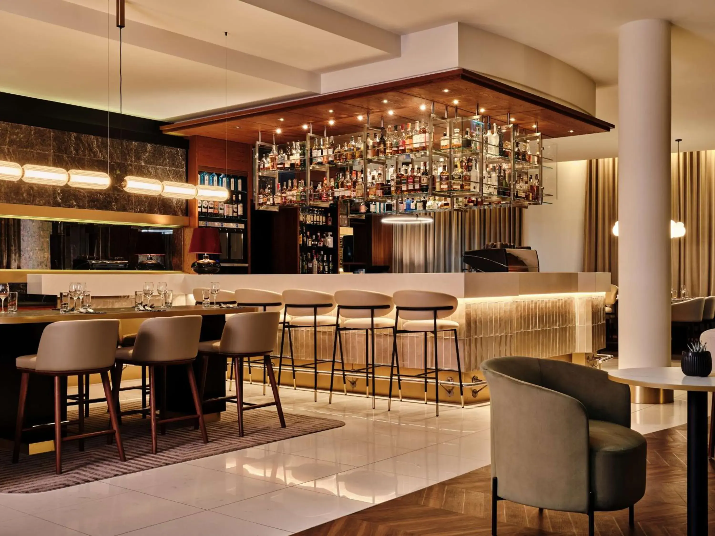 Lounge or bar in Radisson Blu Hotel Krakow Lounge or bar in Radisson Blu Hotel Krakow