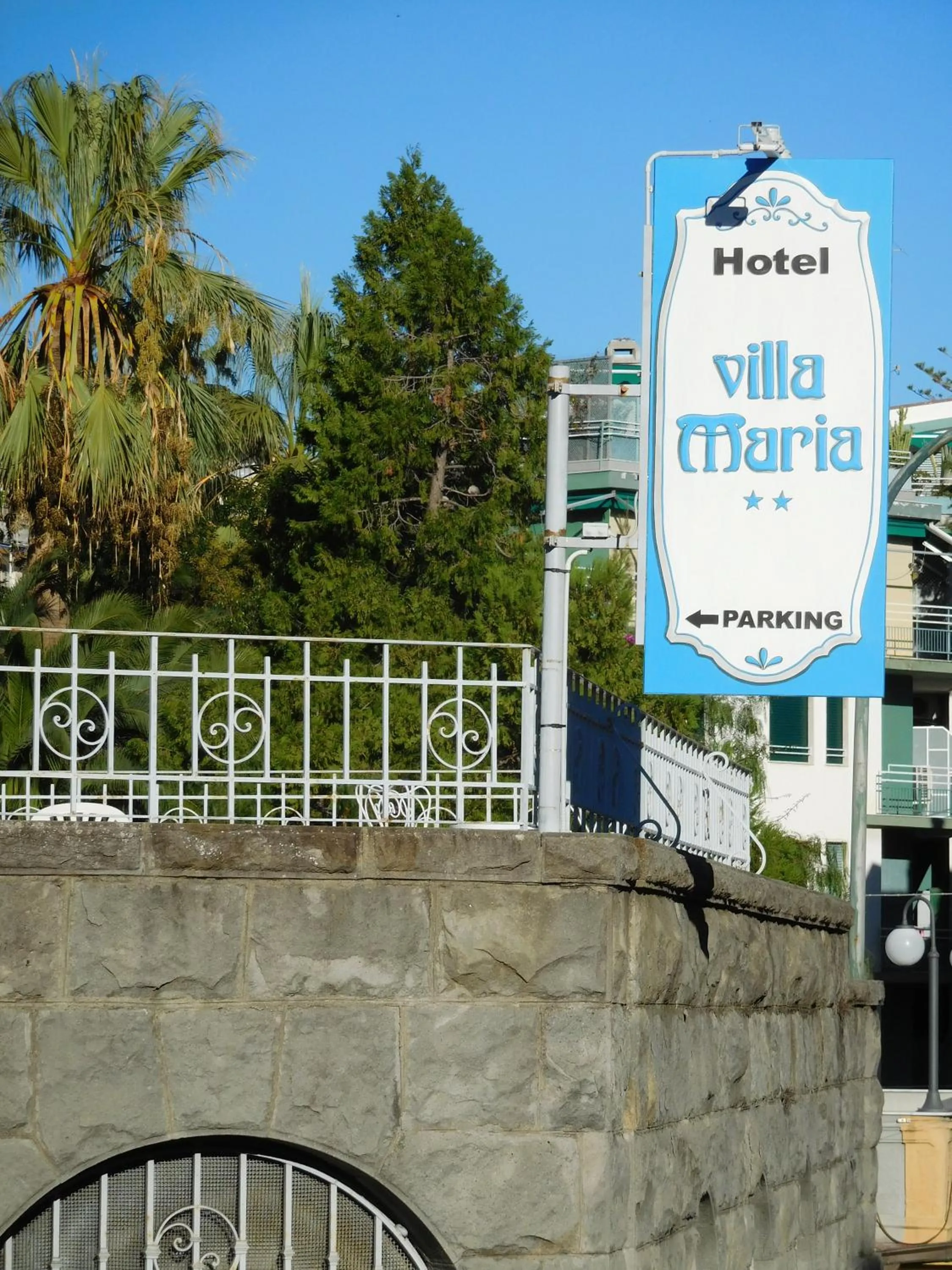 Logo/Certificate/Sign in Hotel Villa Maria