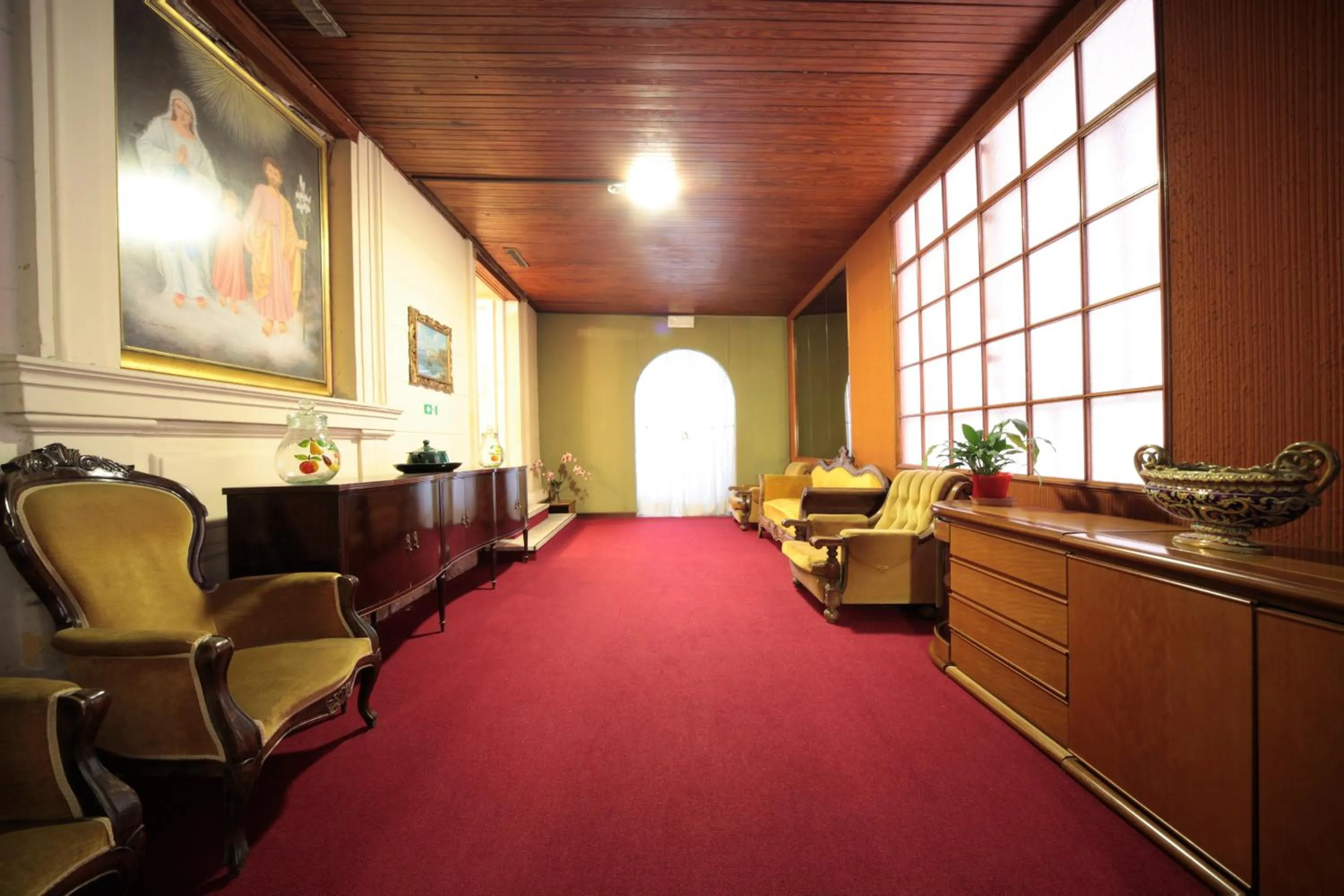 Lobby or reception in Hotel Villa Maria