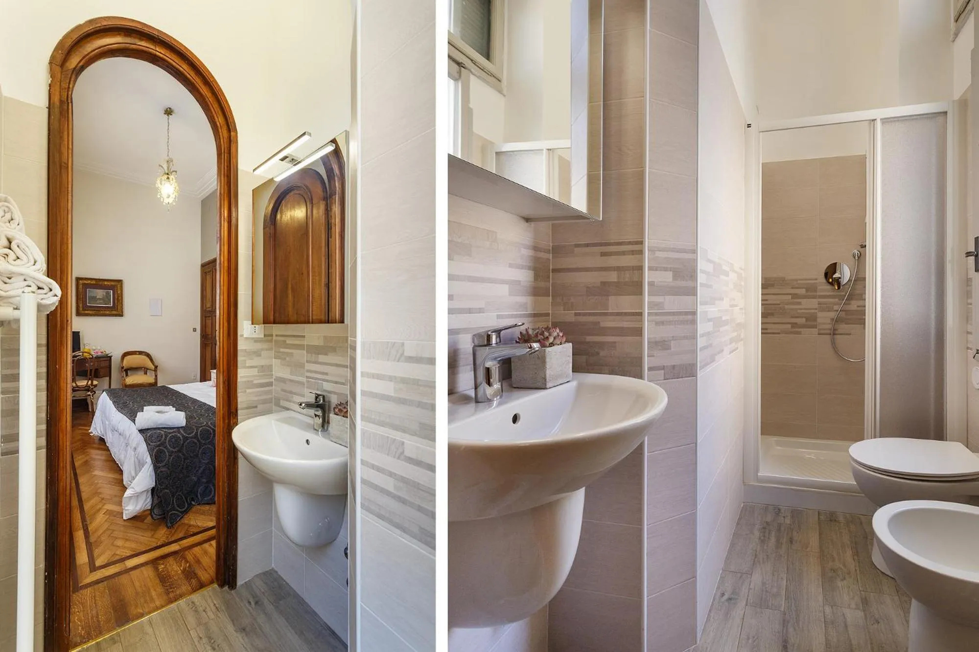 Photo of the whole room, Bed in Hotel Villa Maria