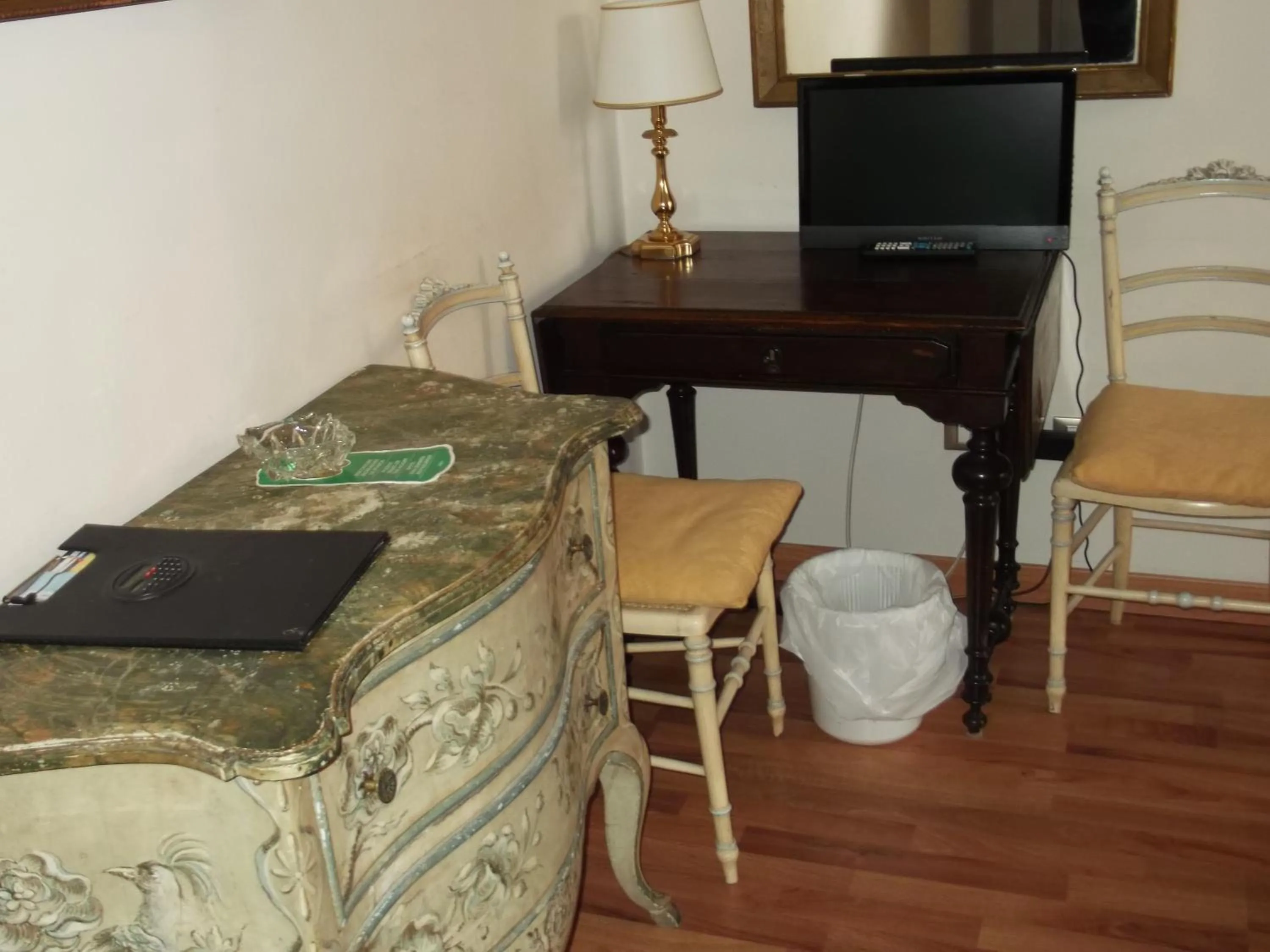 Decorative detail in Hotel Villa Maria