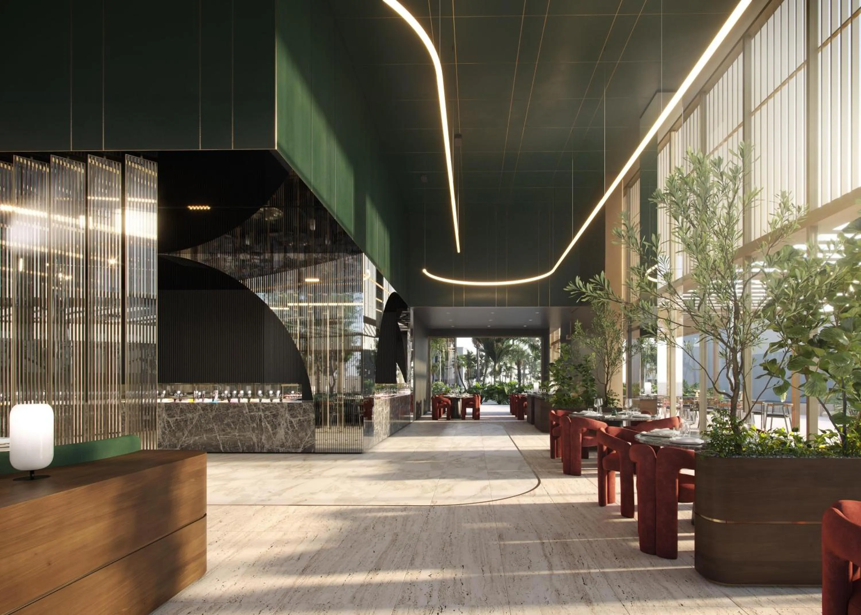 Restaurant/places to eat in The Nines