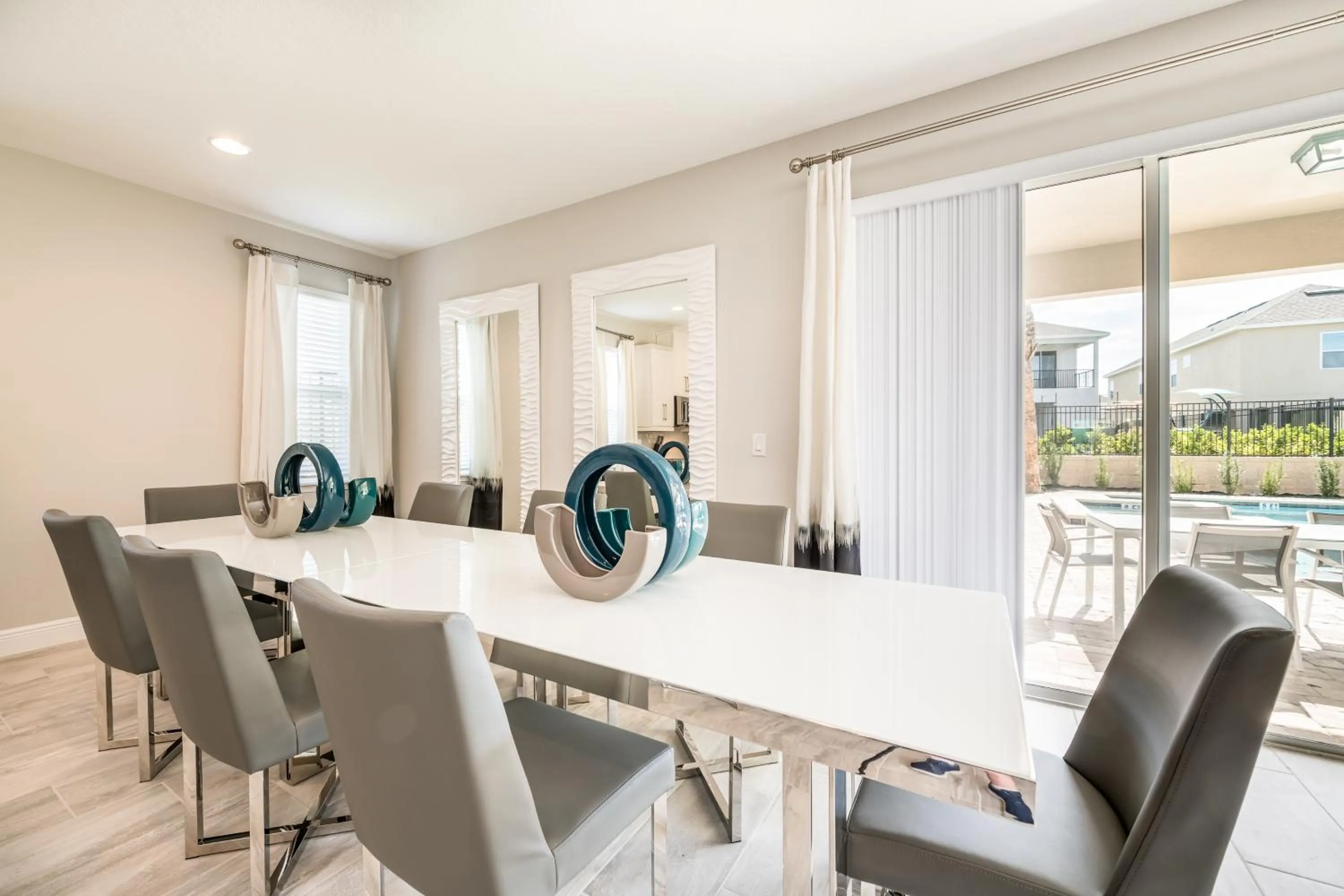 Seating area in Encore Resort and Water Park at Reunion by Rentyl