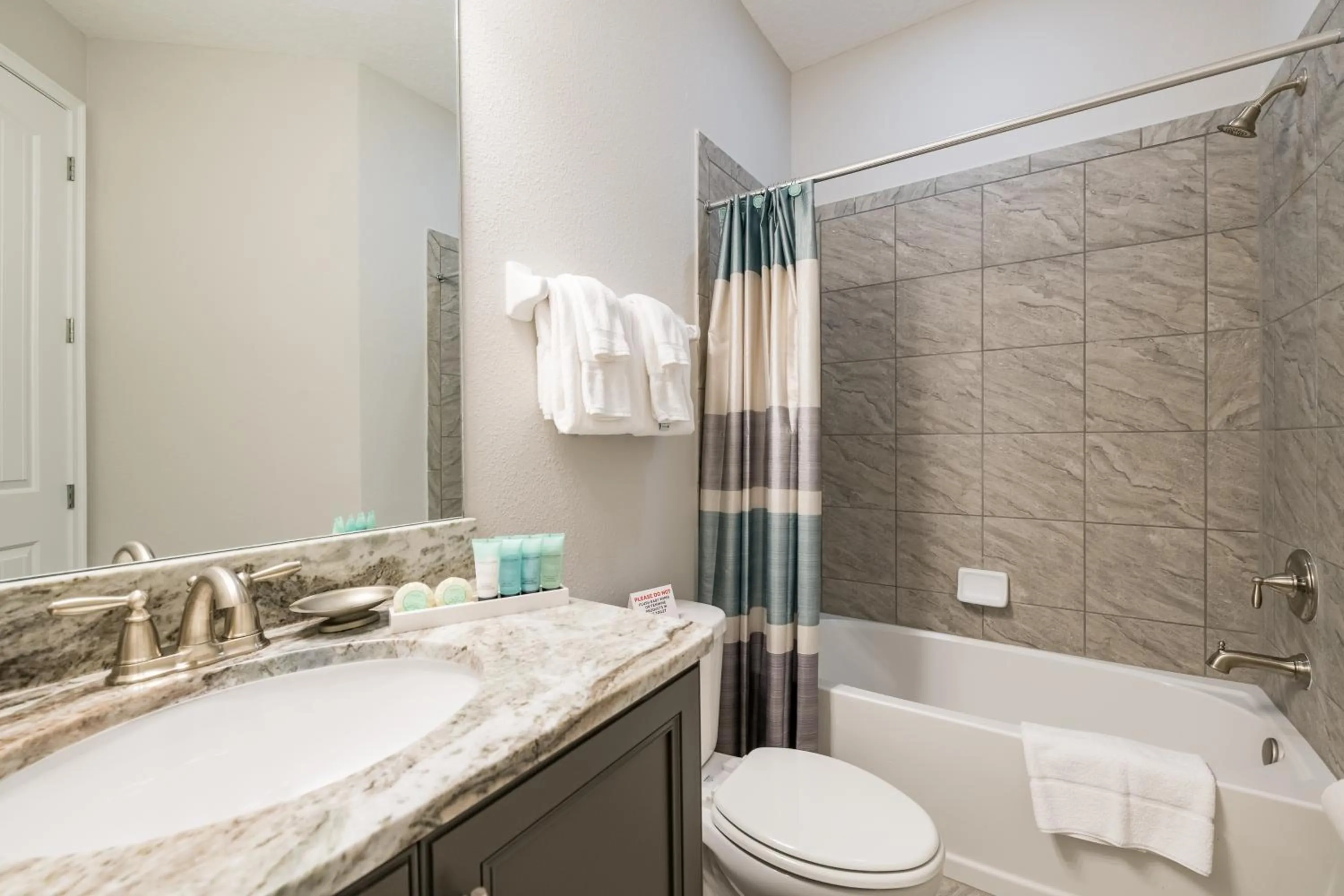 Shower in Encore Resort and Water Park at Reunion by Rentyl