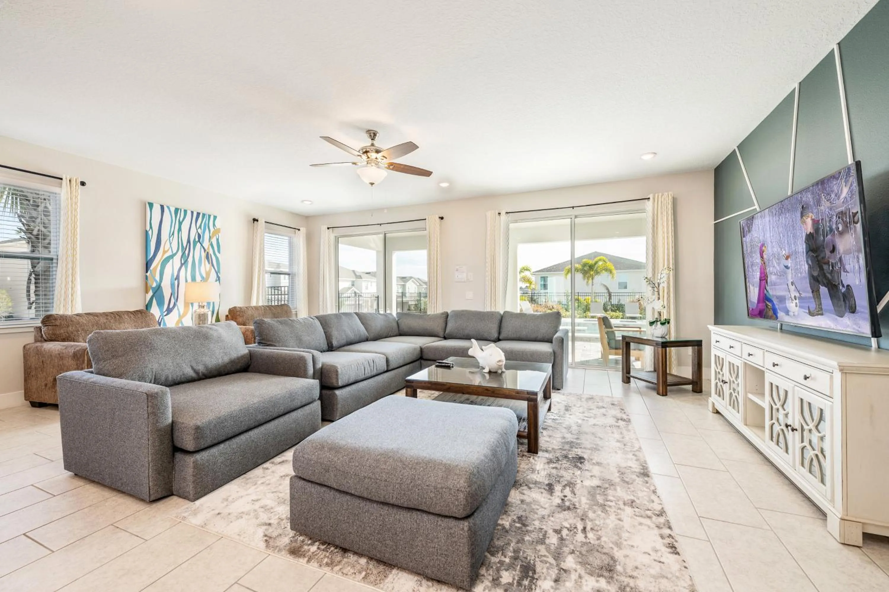 TV and multimedia in Encore Resort and Water Park at Reunion by Rentyl