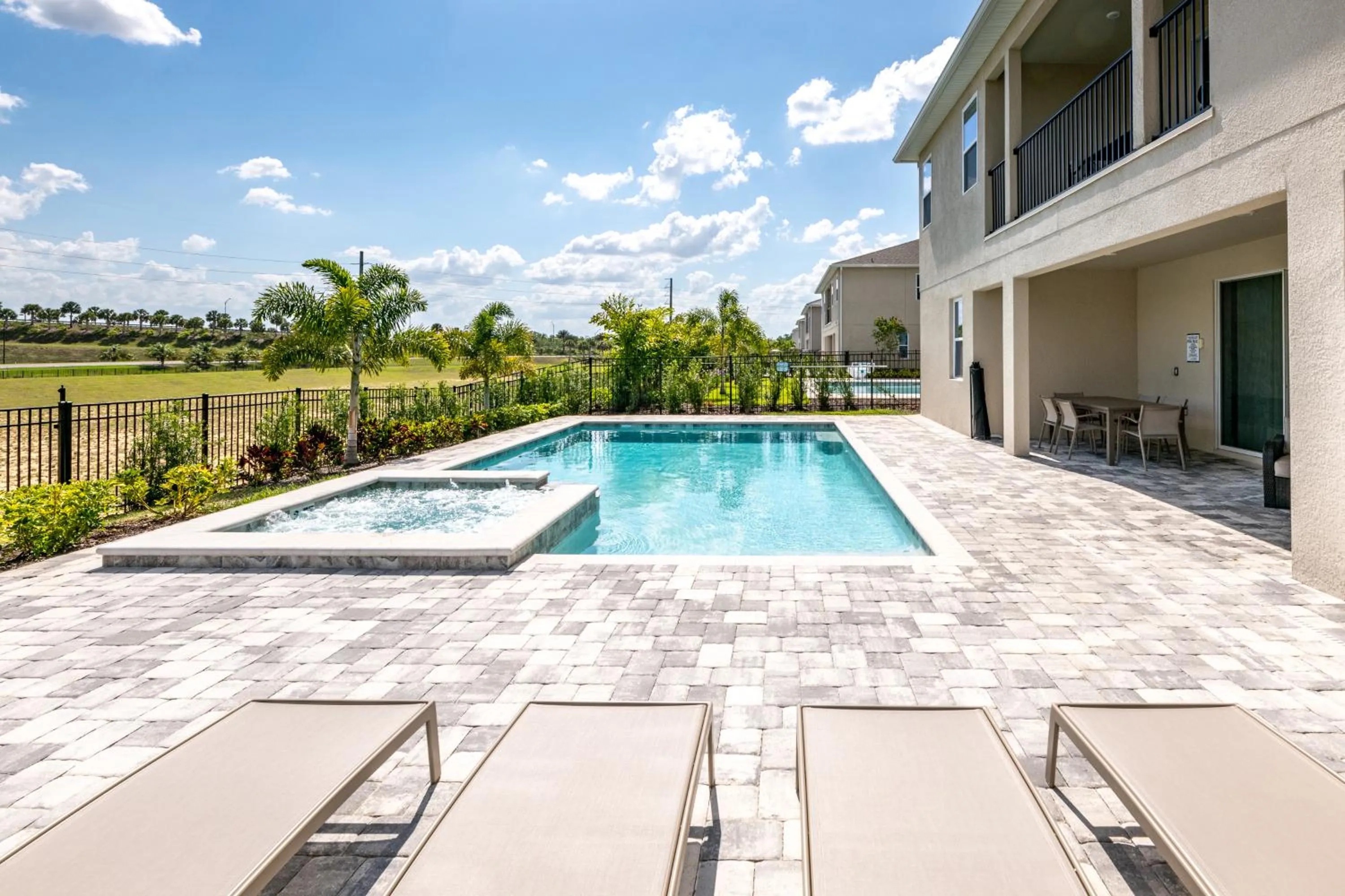 Property building in Encore Resort and Water Park at Reunion by Rentyl