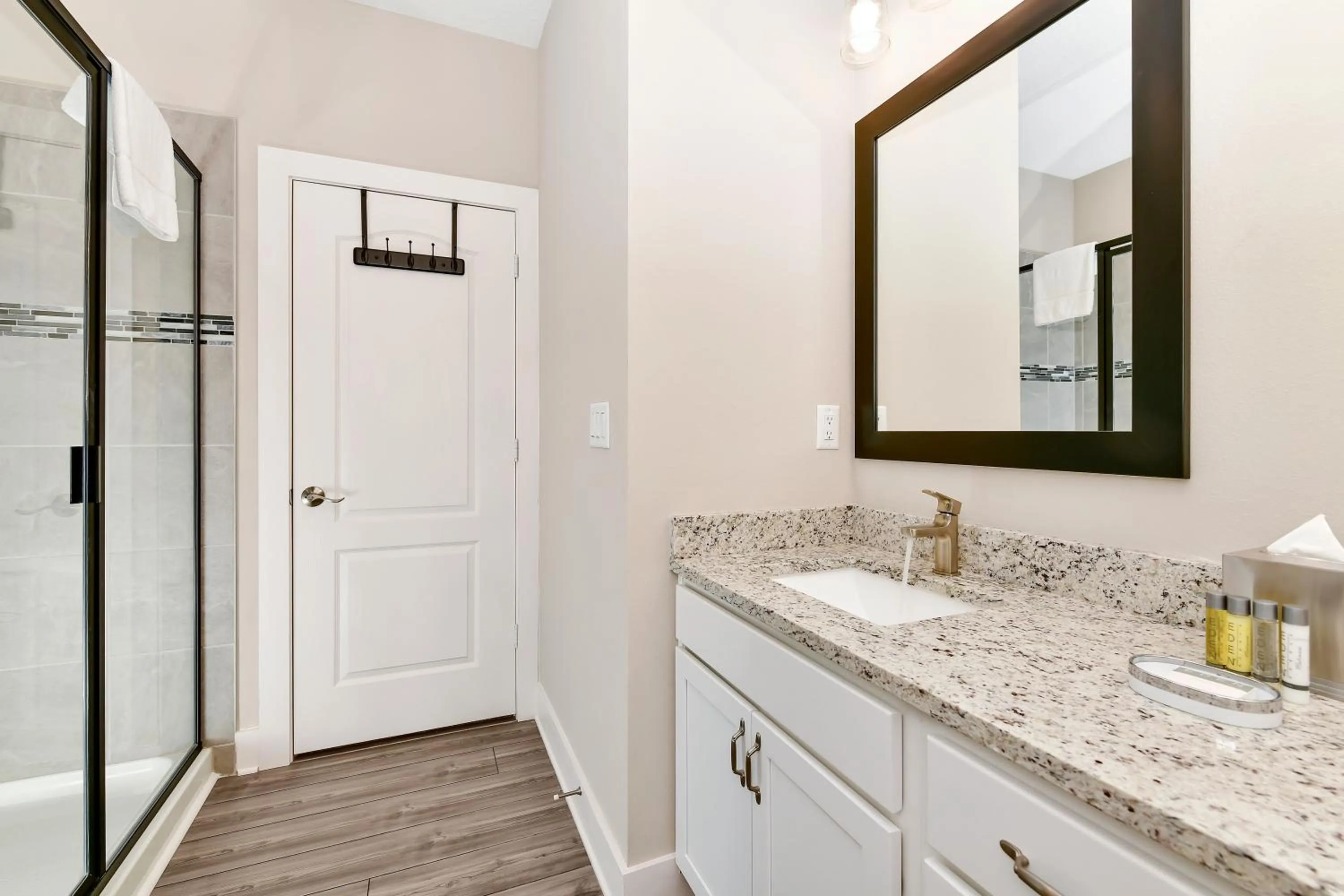 Shower in Encore Resort and Water Park at Reunion by Rentyl