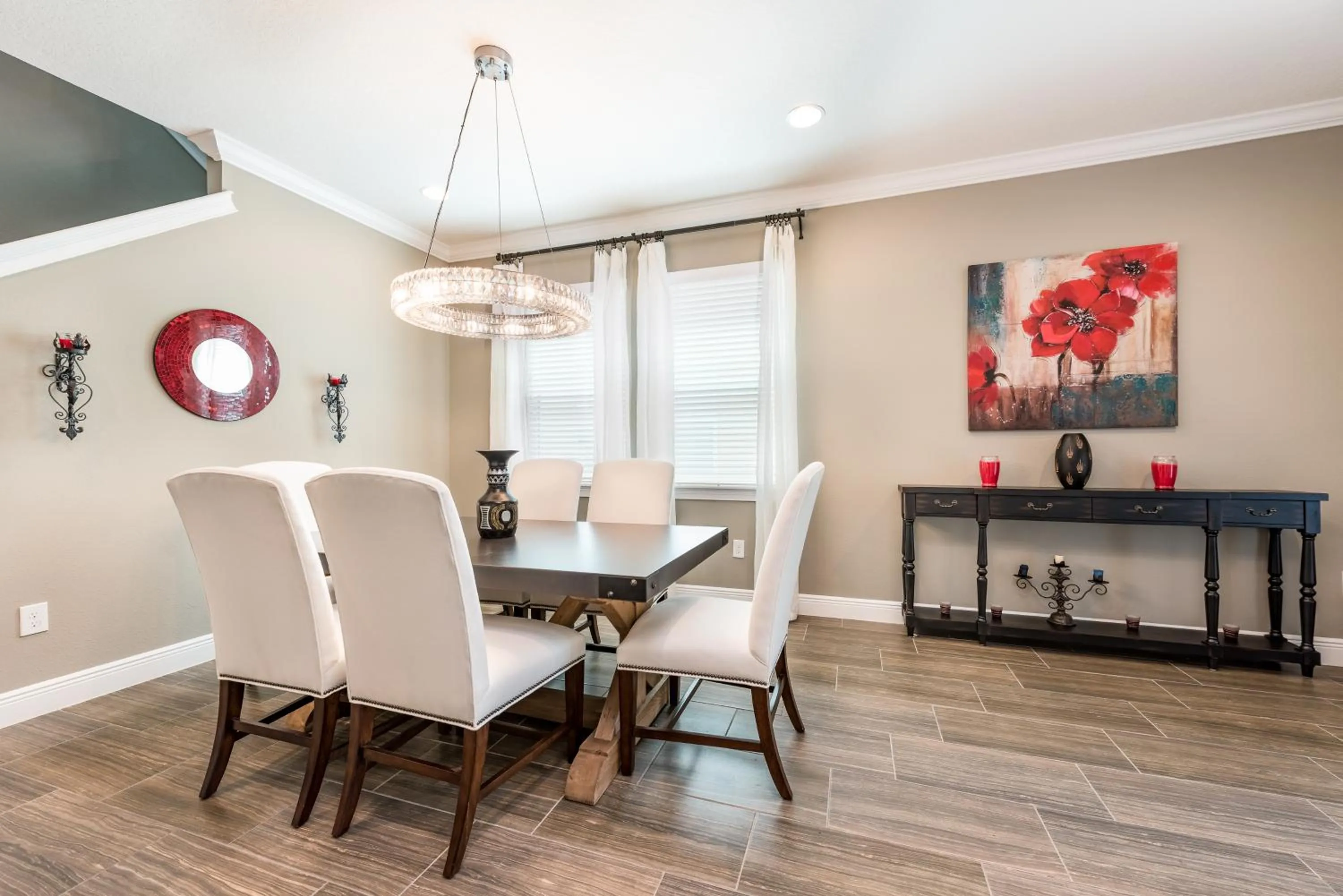 Seating area in Encore Resort and Water Park at Reunion by Rentyl