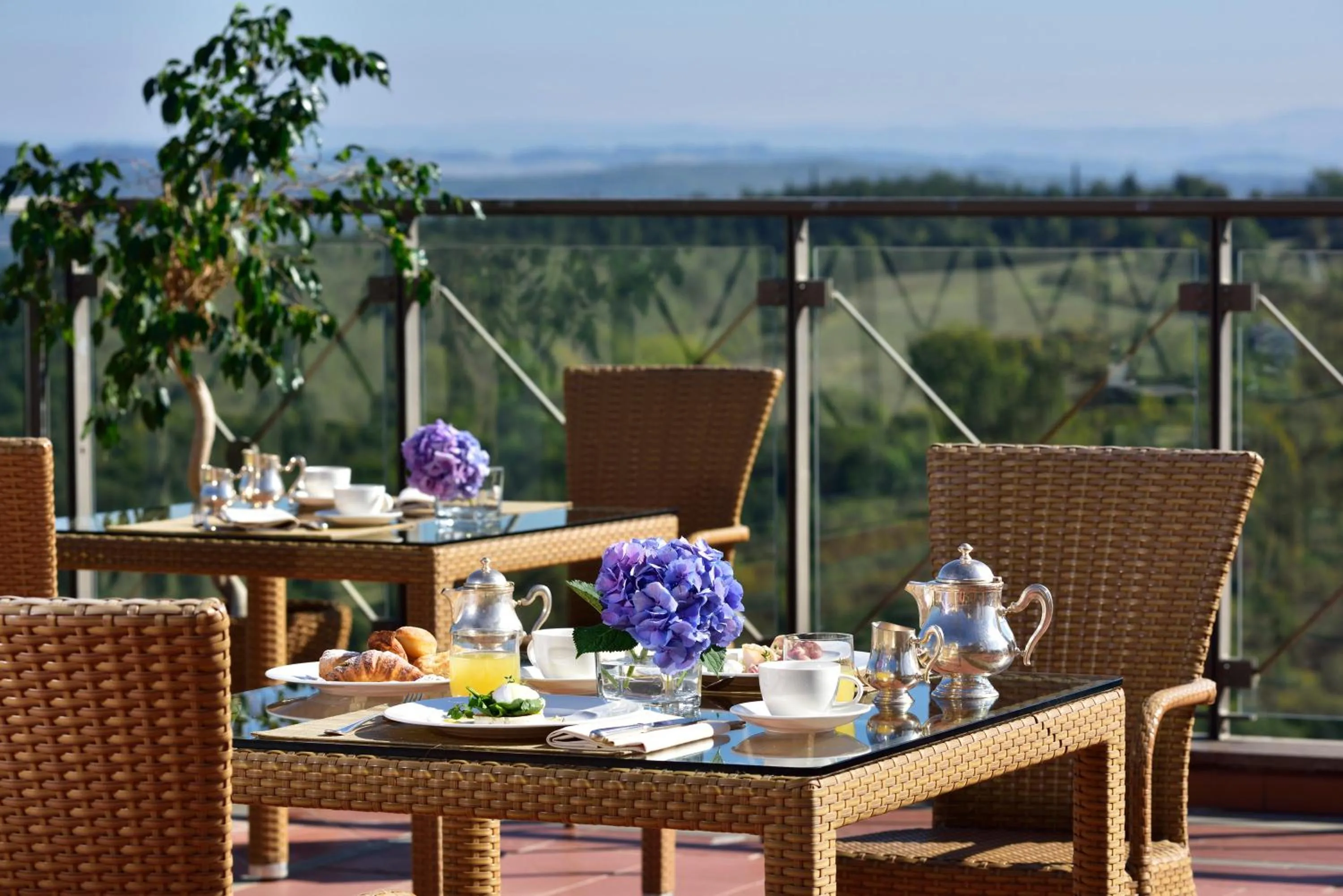Buffet breakfast in Mercure Petriolo Siena Terme Spa Hotel