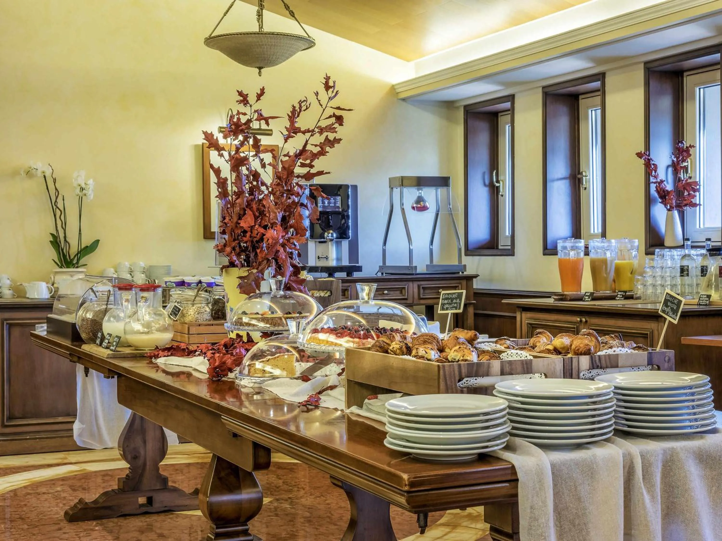 Restaurant/places to eat in Mercure Petriolo Siena Terme Spa Hotel