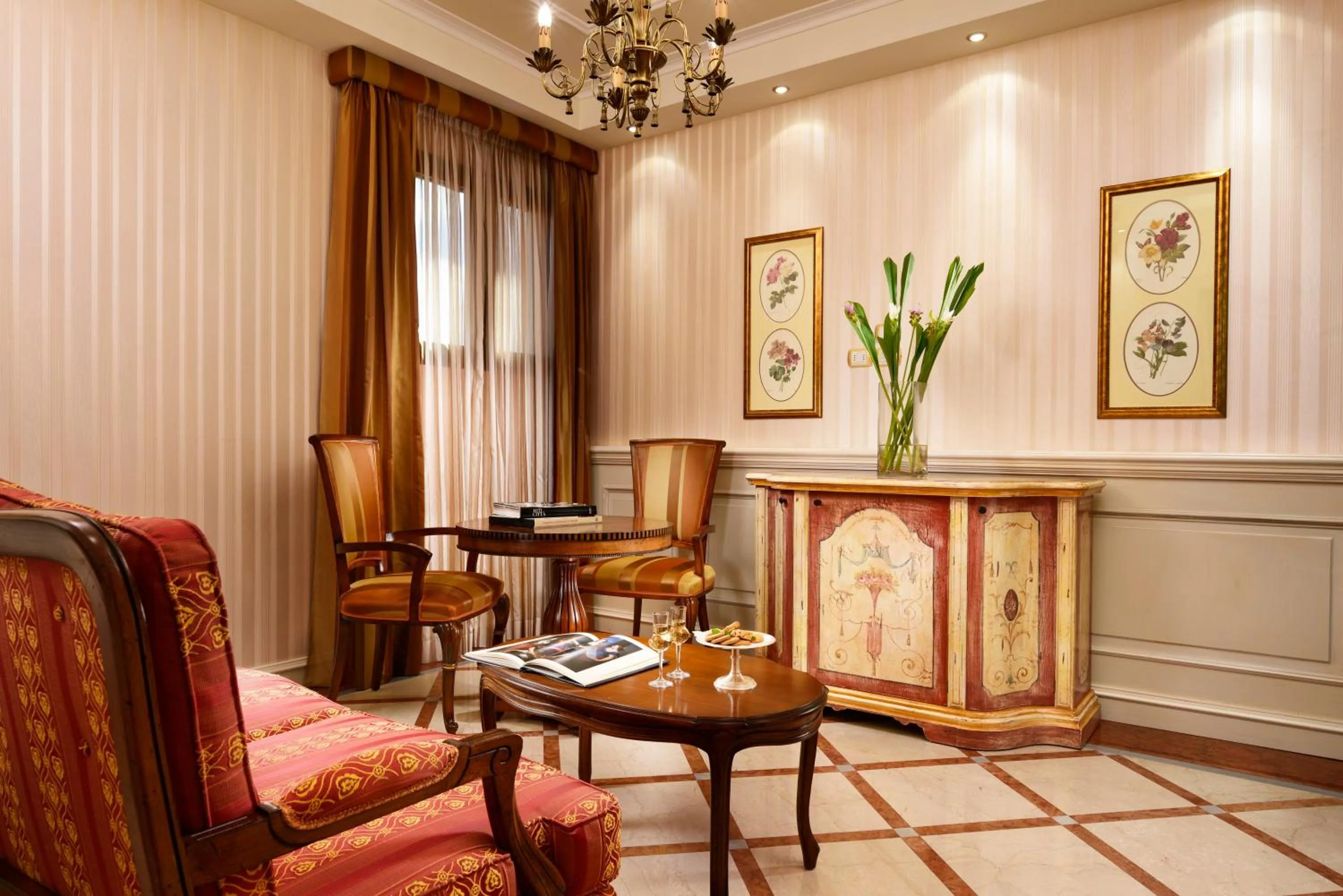 Seating area in Mercure Petriolo Siena Terme Spa Hotel