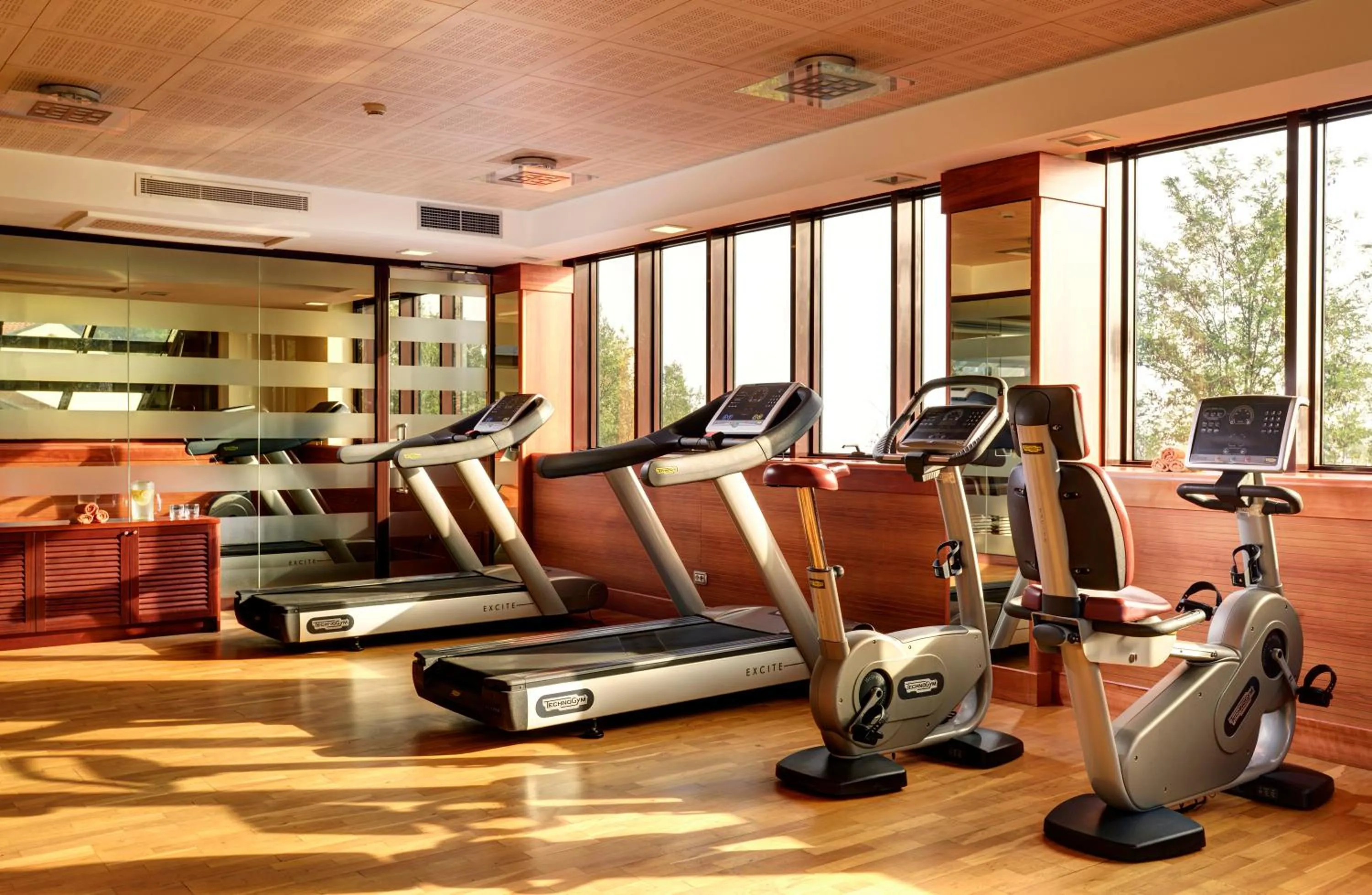 Fitness centre/facilities in Mercure Petriolo Siena Terme Spa Hotel