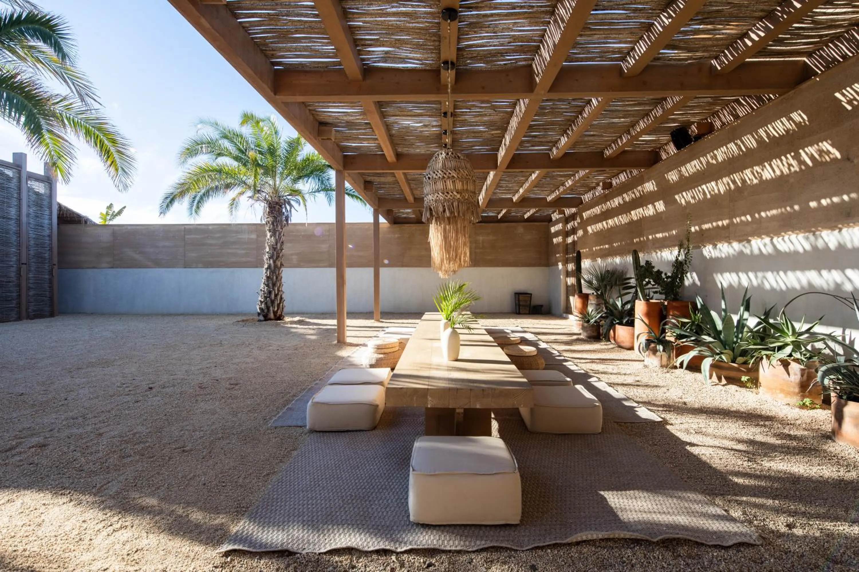 Patio in El Perdido Desert Dream- Todos Santos Adults Only