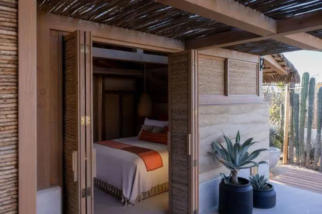 Bed in El Perdido Desert Dream- Todos Santos Adults Only
