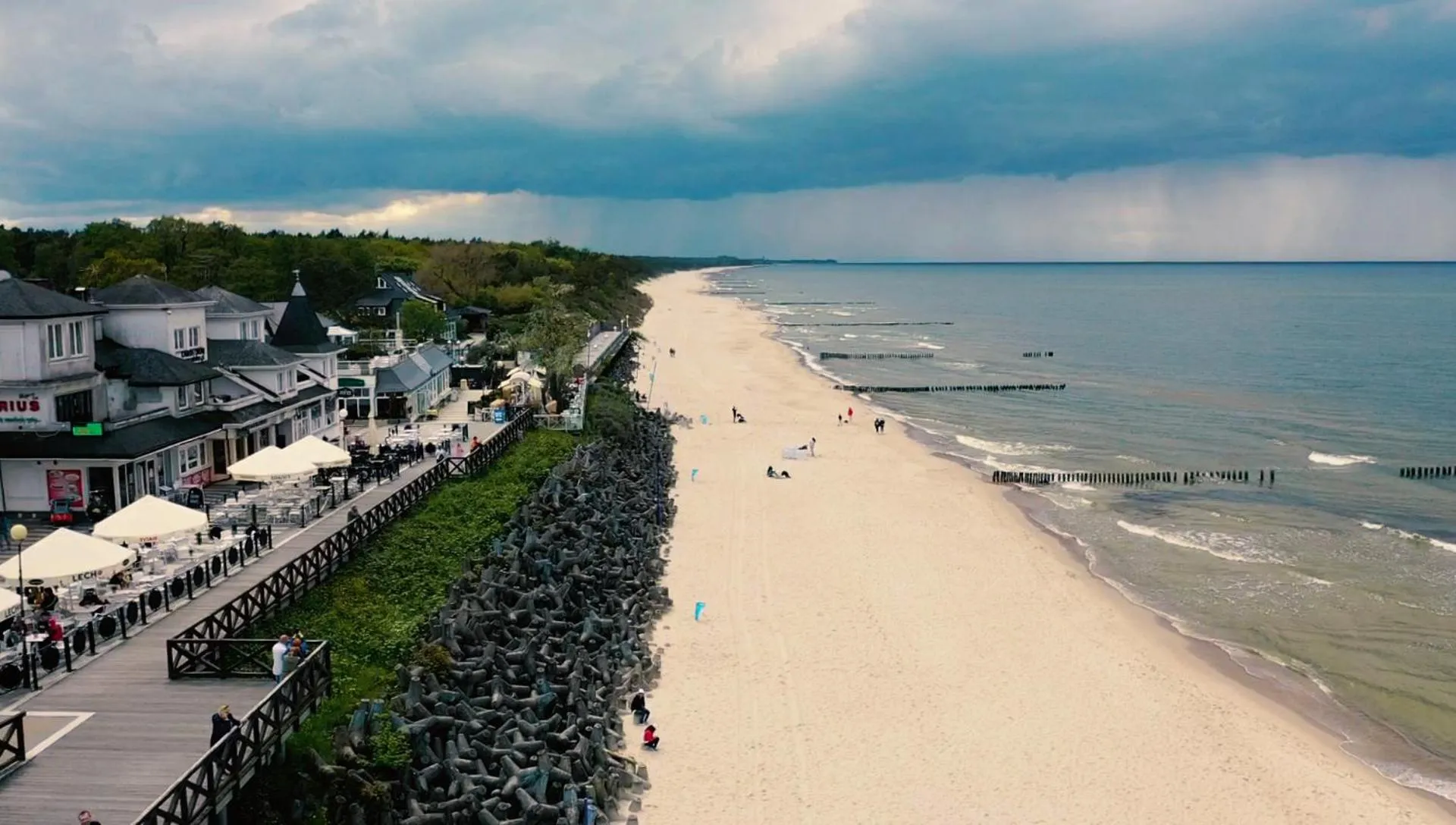 Bird's eye view in Słoneczny Brzeg Natura Tour